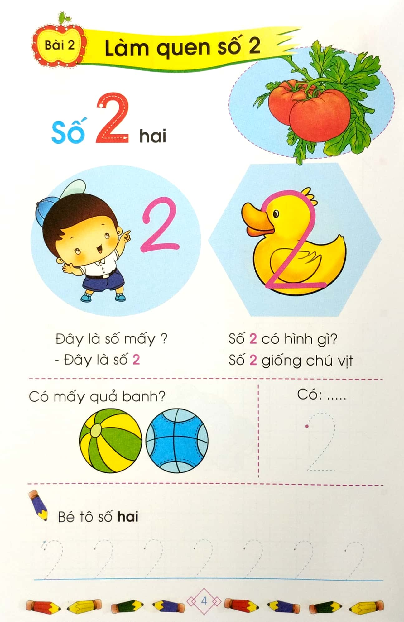 tủ sách bé chuẩn bị vào lớp một - tập tô số mẫu giáo