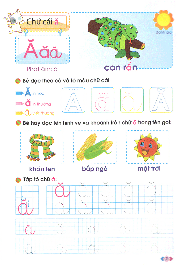 tủ sách bé vào lớp 1 - bé chuẩn bị học đọc và học viết