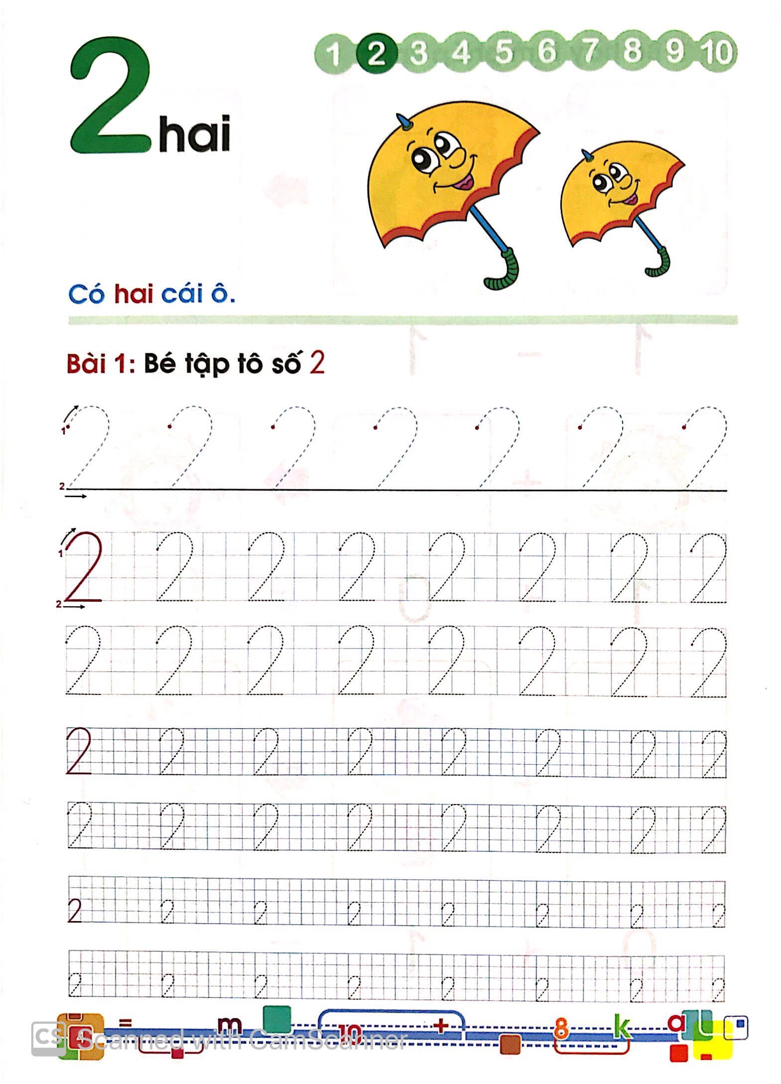 tủ sách bé vào lớp 1 - bé học toán