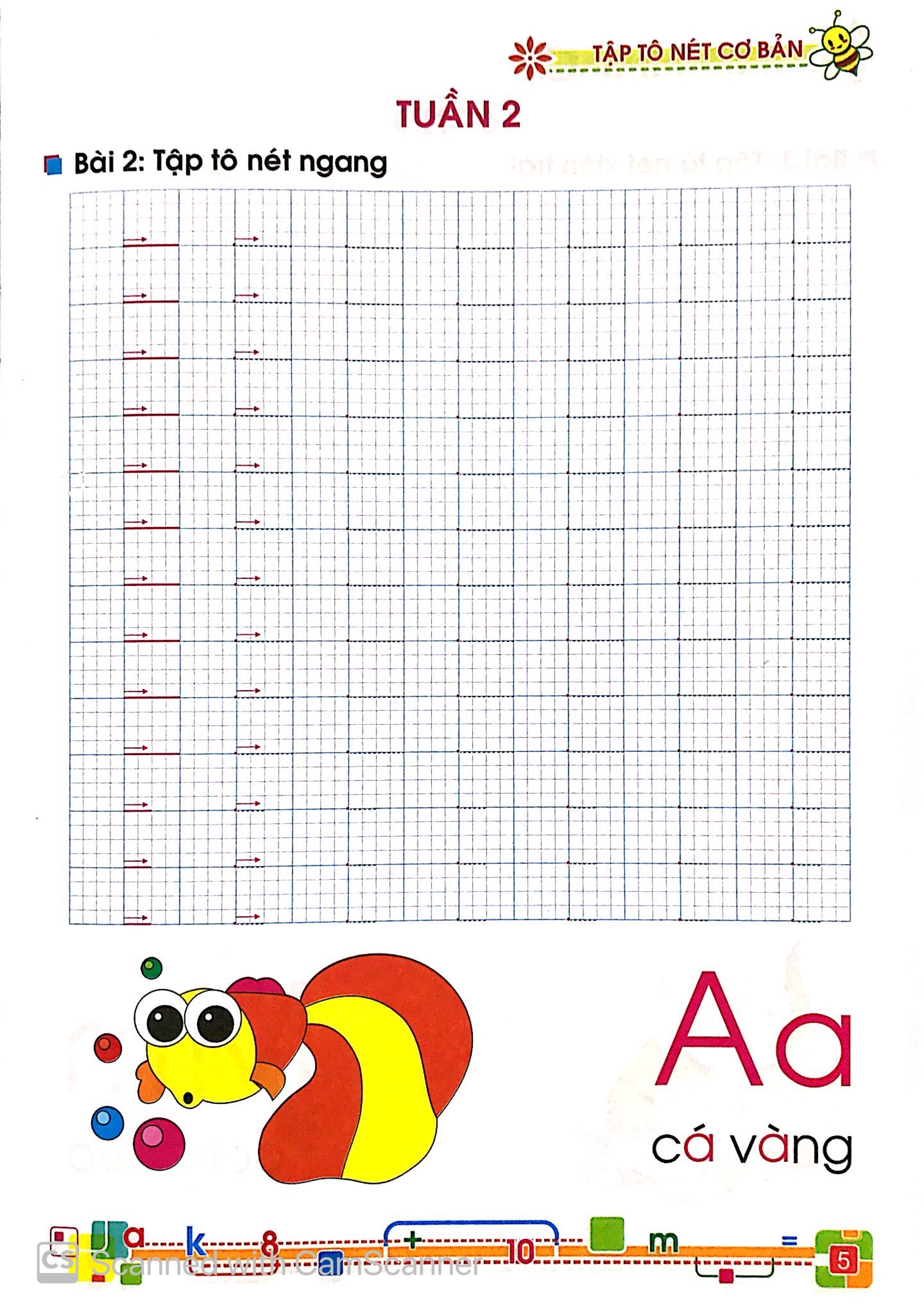 tủ sách bé vào lớp 1 - tập tô nét cơ bản