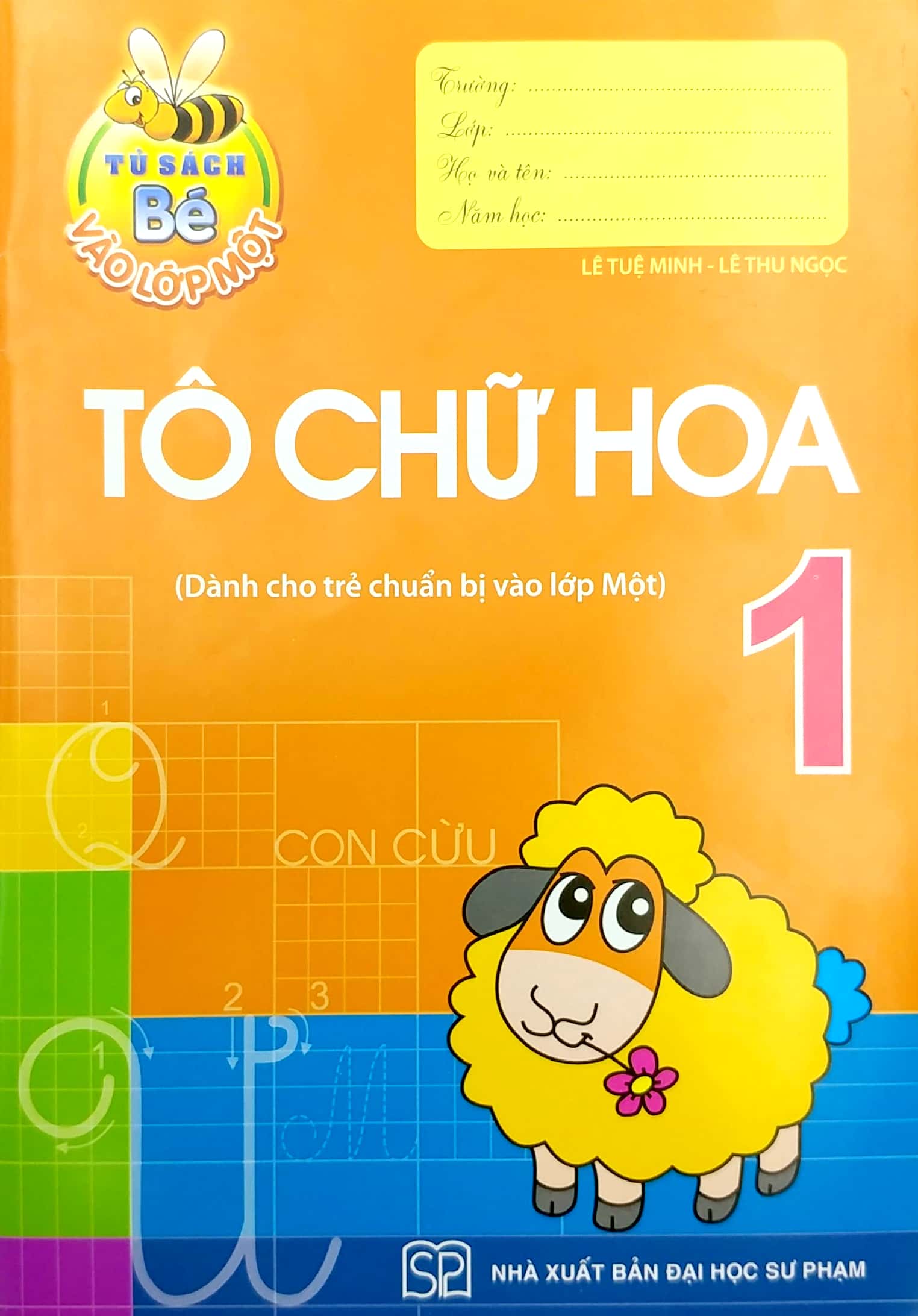 tủ sách bé vào lớp 1 - tô chữ hoa