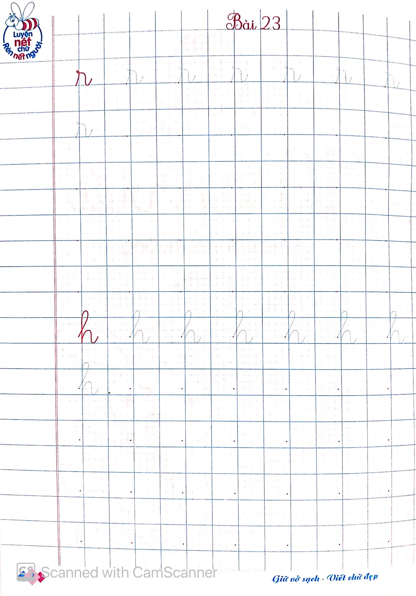 tủ sách bé vào lớp một - vở tập viết chữ cái viết thường - tập 2 (tái bản 2019)