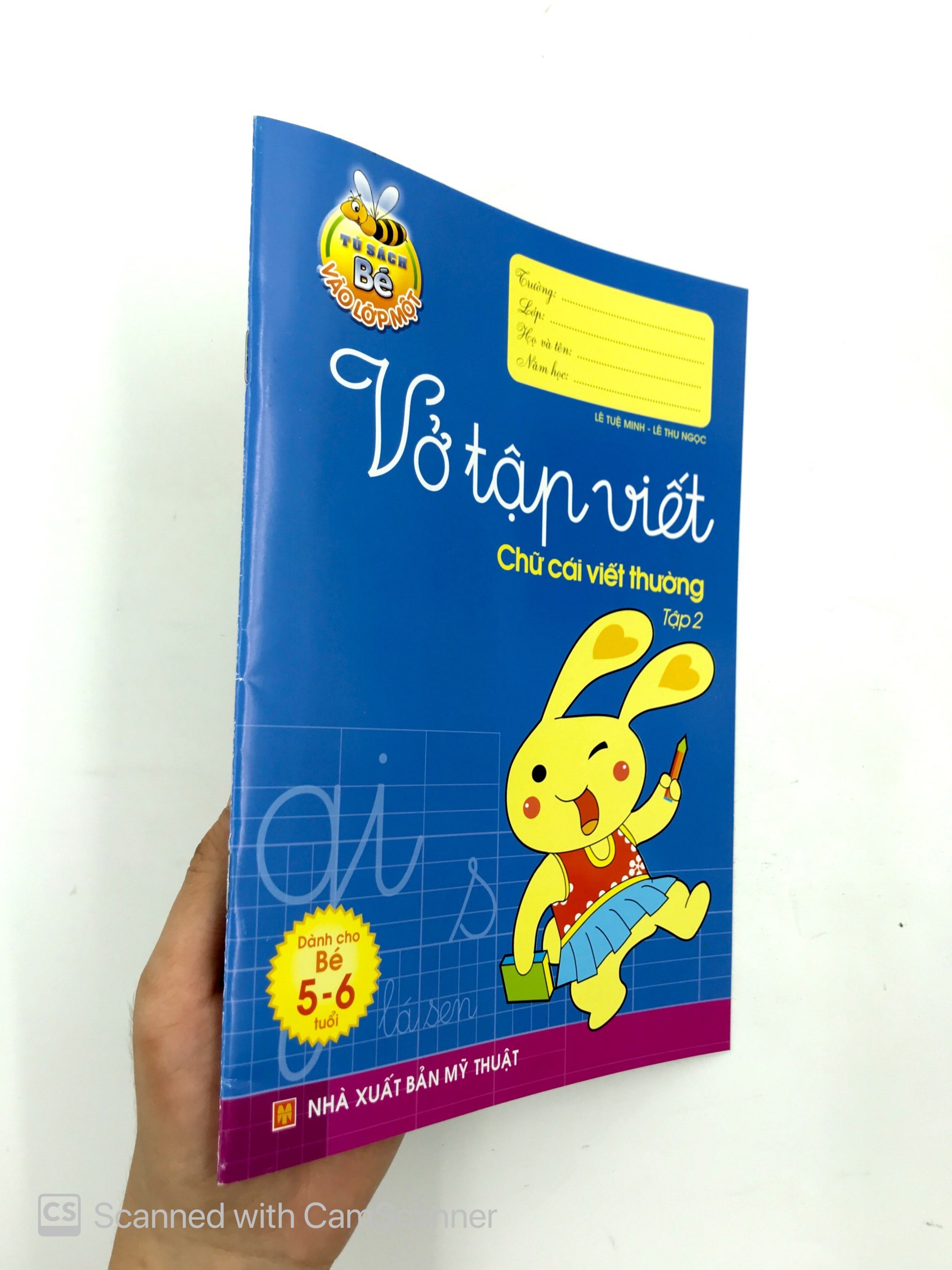 tủ sách bé vào lớp một - vở tập viết chữ cái viết thường - tập 2 (tái bản 2019)