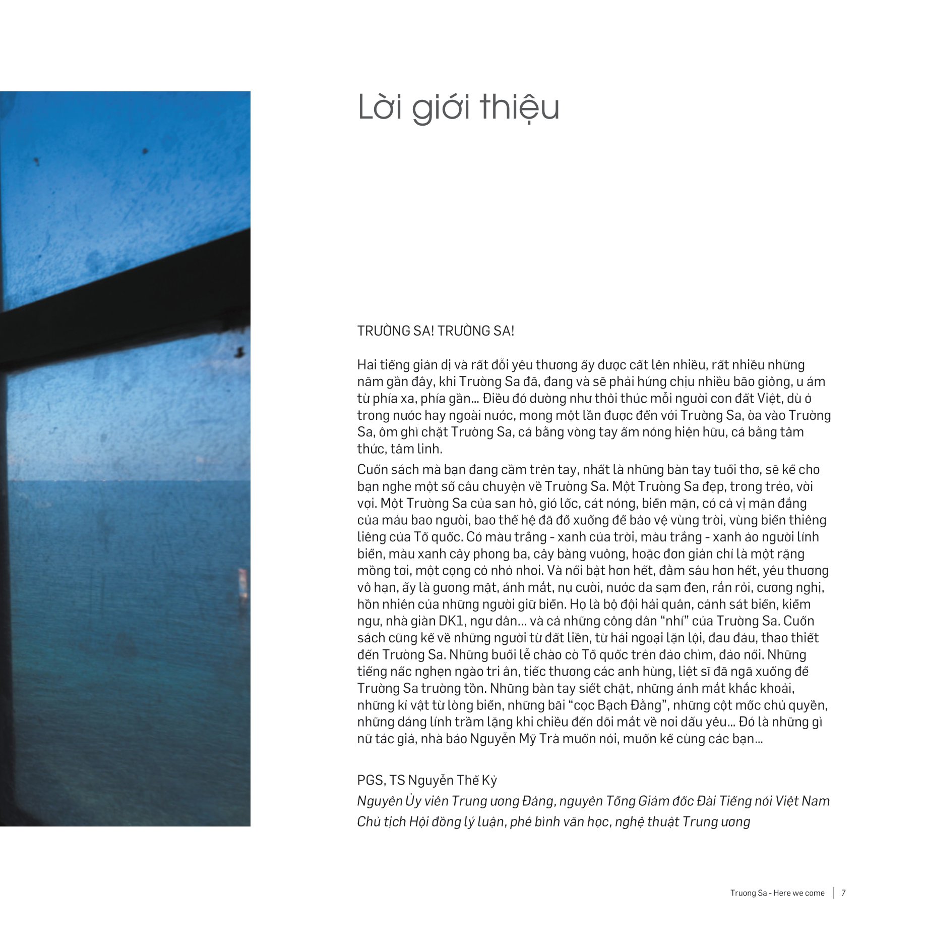 tủ sách biển đảo việt nam - trường sa - nơi ta đến - here were come (tái bản 2024)