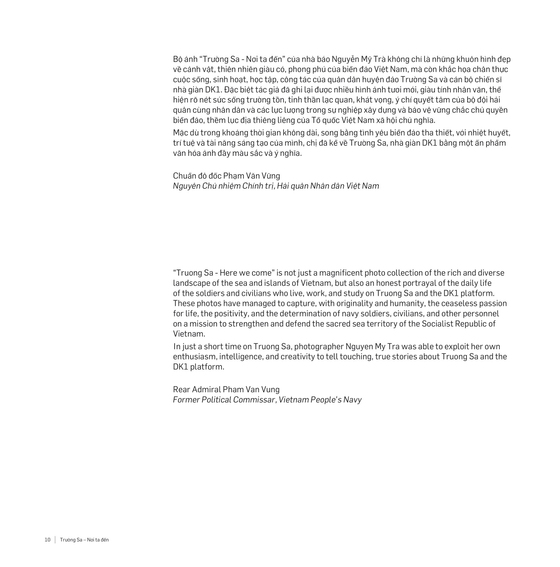 tủ sách biển đảo việt nam - trường sa - nơi ta đến - here were come (tái bản 2024)