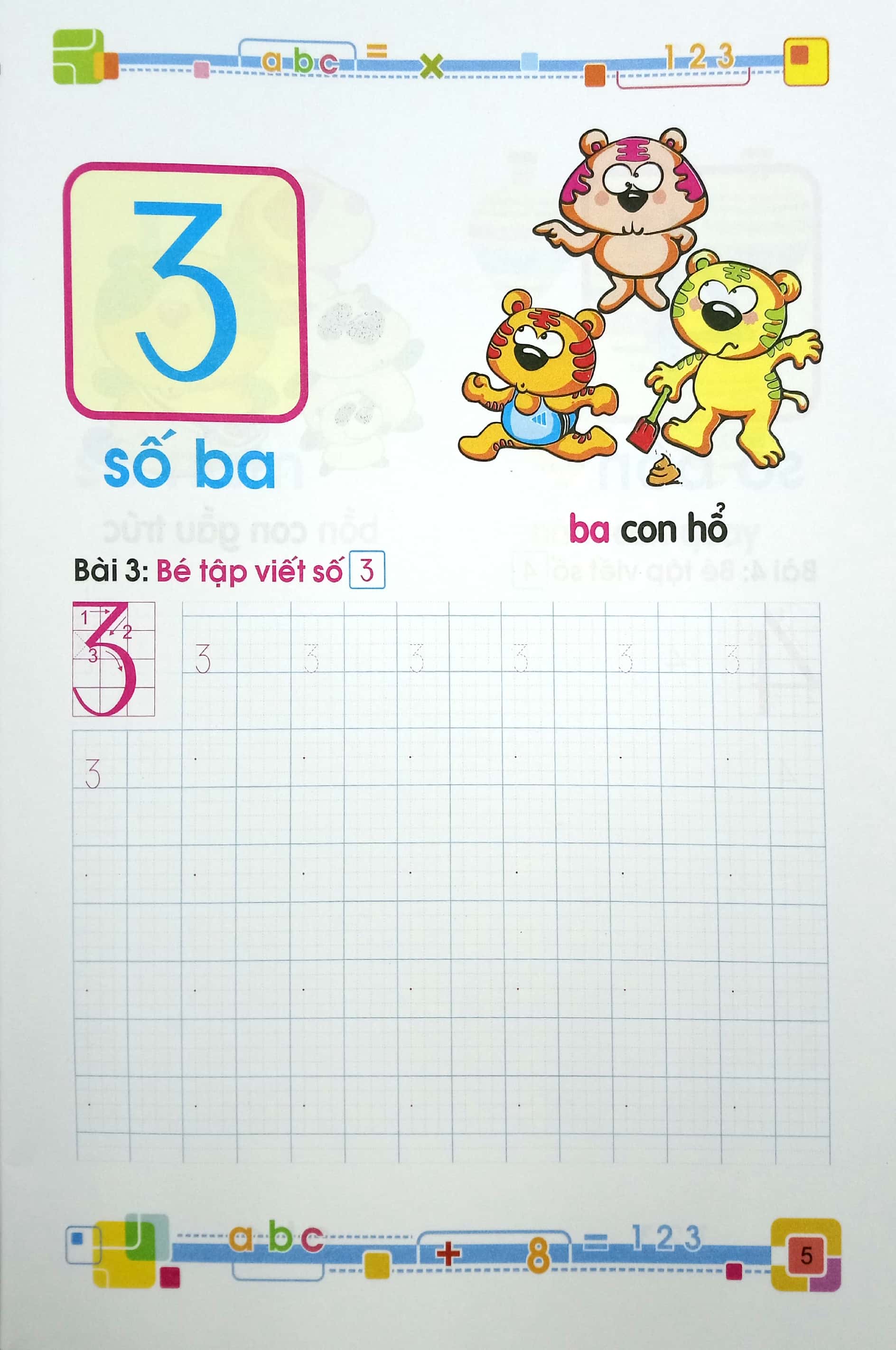 tủ sách cho bé vào lớp 1 - bé học toán dành cho học sinh mẫu giáo lớn