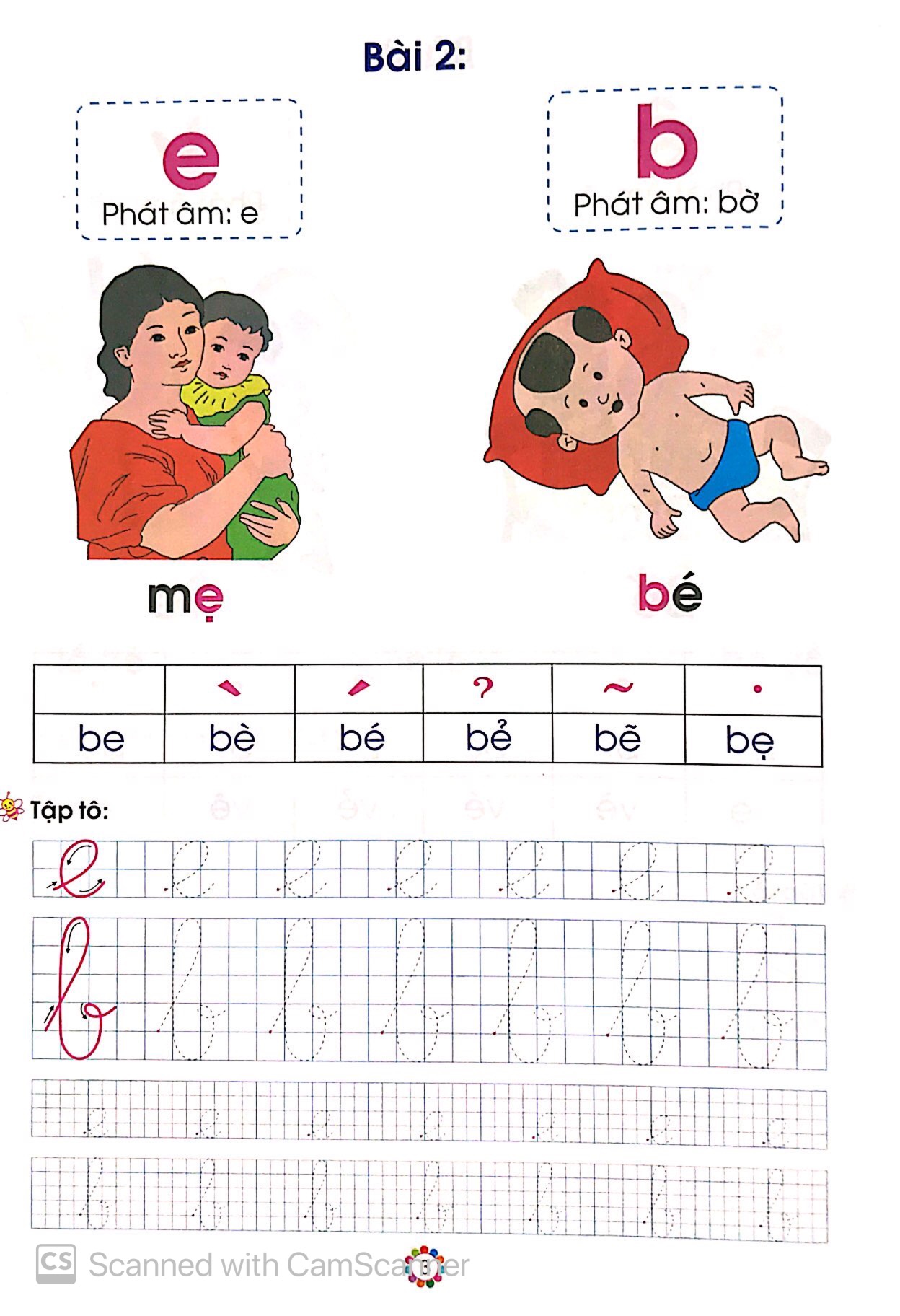 tủ sách cho bé vào lớp 1 - bé học vần - dành cho học sinh mẫu giáo lớn
