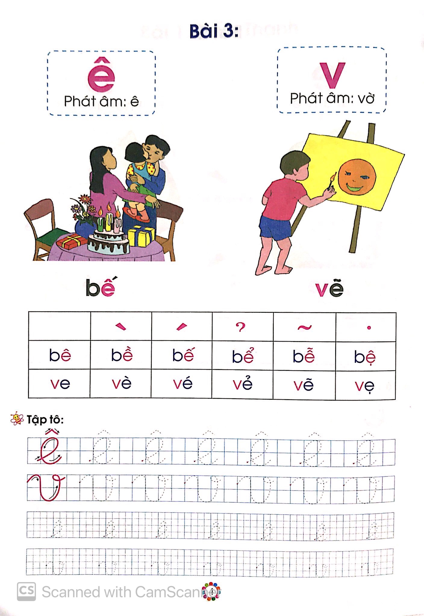 tủ sách cho bé vào lớp 1 - bé học vần - dành cho học sinh mẫu giáo lớn