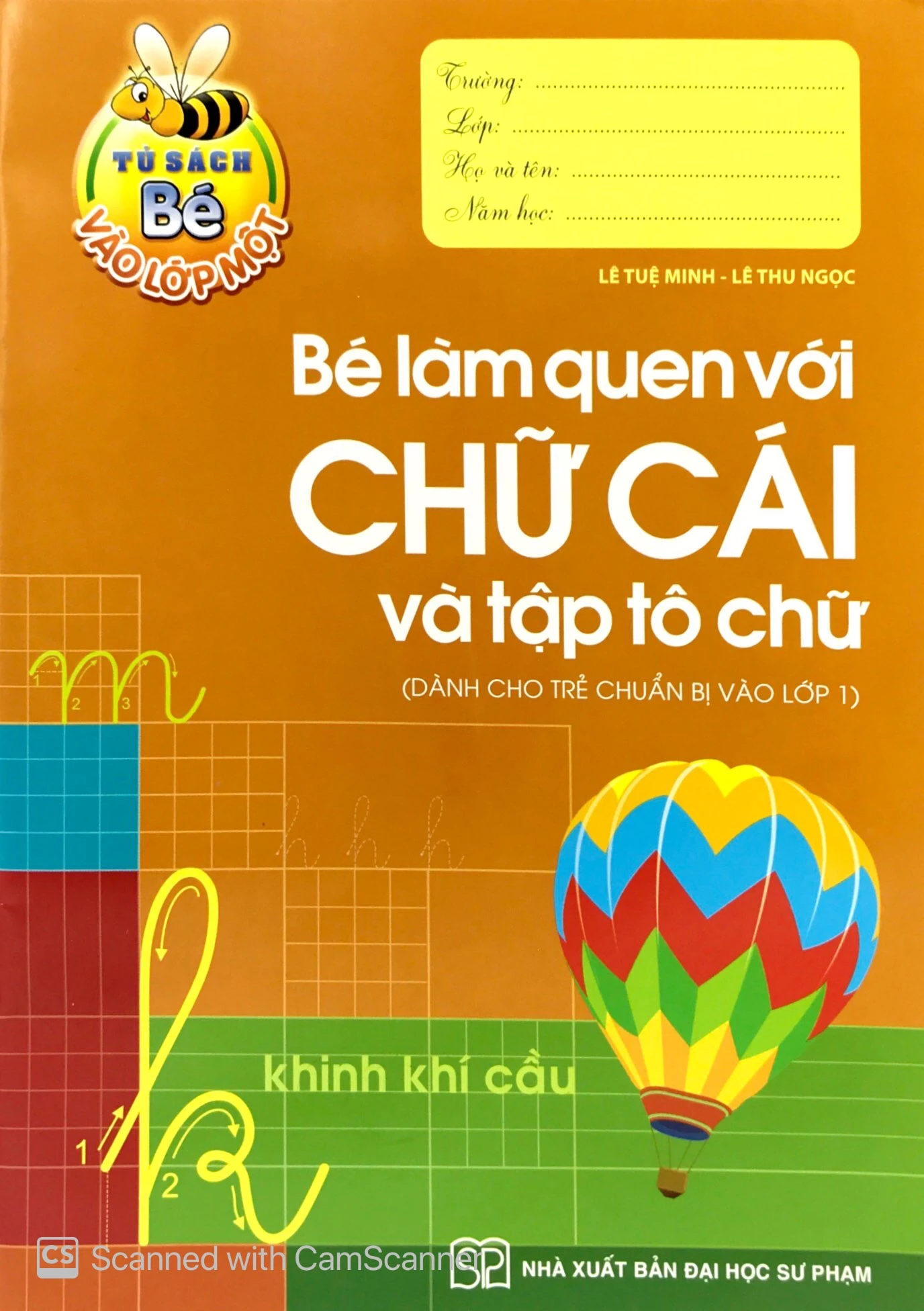 tủ sách cho bé vào lớp 1 - bé làm quen với chữ cái