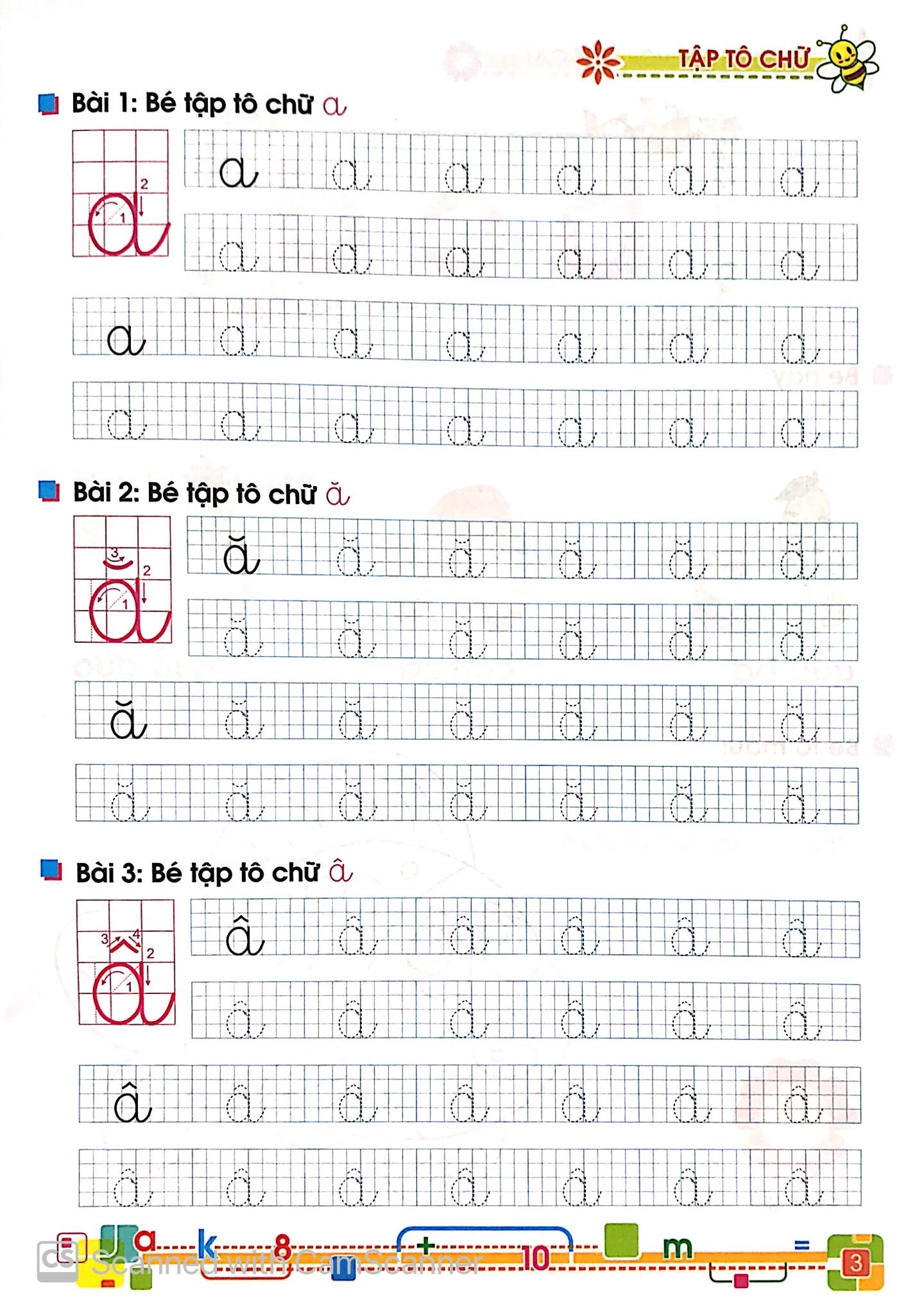 tủ sách cho bé vào lớp 1 - bé làm quen với chữ cái