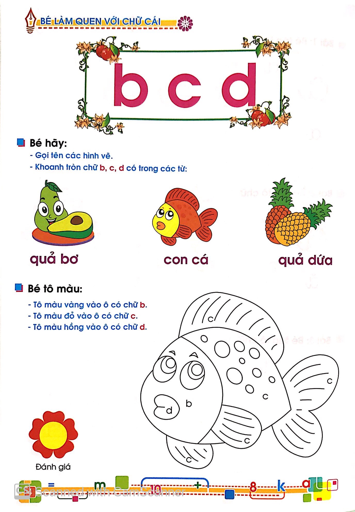 tủ sách cho bé vào lớp 1 - bé làm quen với chữ cái