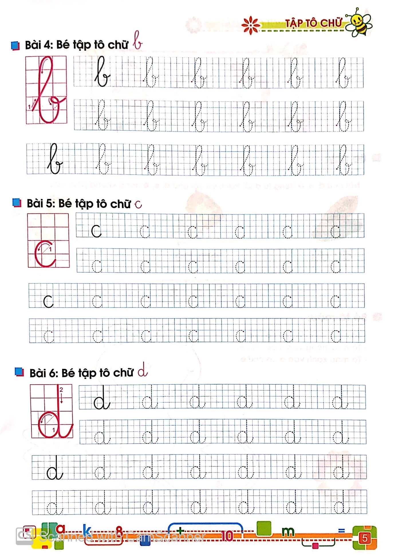 tủ sách cho bé vào lớp 1 - bé làm quen với chữ cái