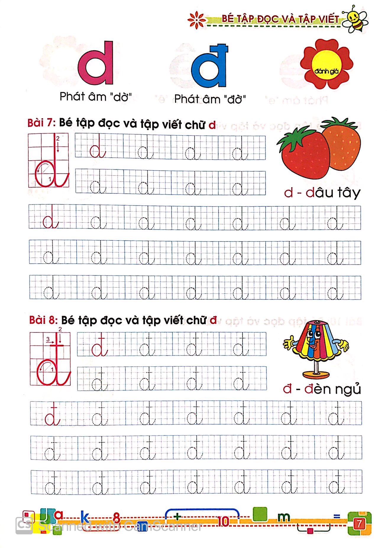 tủ sách cho bé vào lớp 1 - bé tập đọc và tập viết
