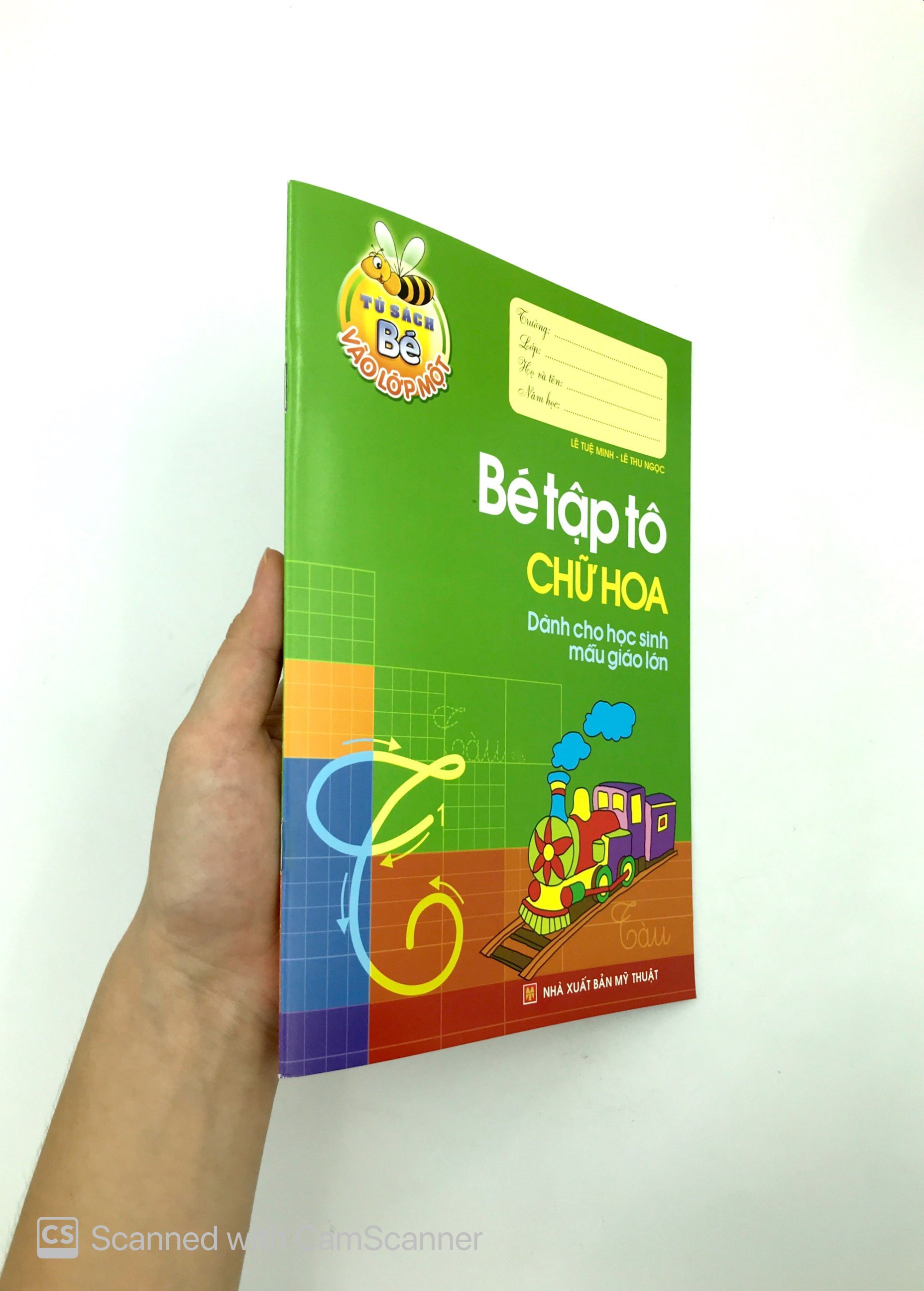 tủ sách cho bé vào lớp 1 - bé tập tô chữ hoa dành cho học sinh mẫu giáo lớn