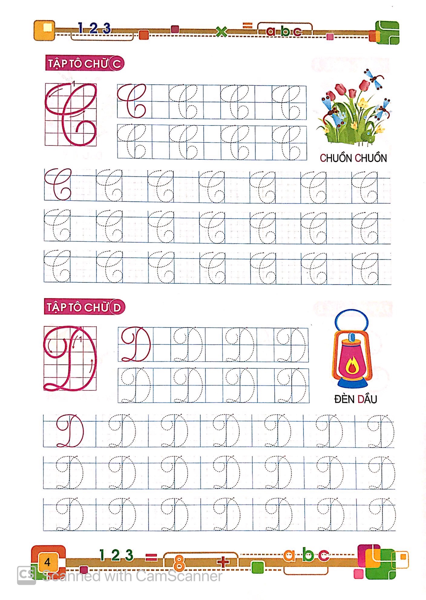 tủ sách cho bé vào lớp 1 - bé tập tô chữ viết hoa (dành cho bé 4-5 tuổi) (tái bản 2023)