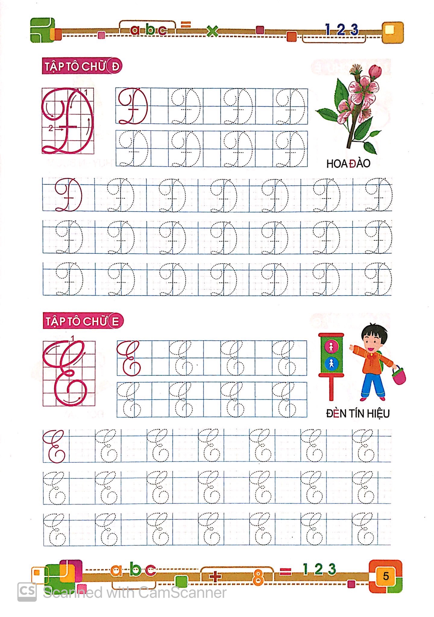 tủ sách cho bé vào lớp 1 - bé tập tô chữ viết hoa (dành cho bé 4-5 tuổi) (tái bản 2023)