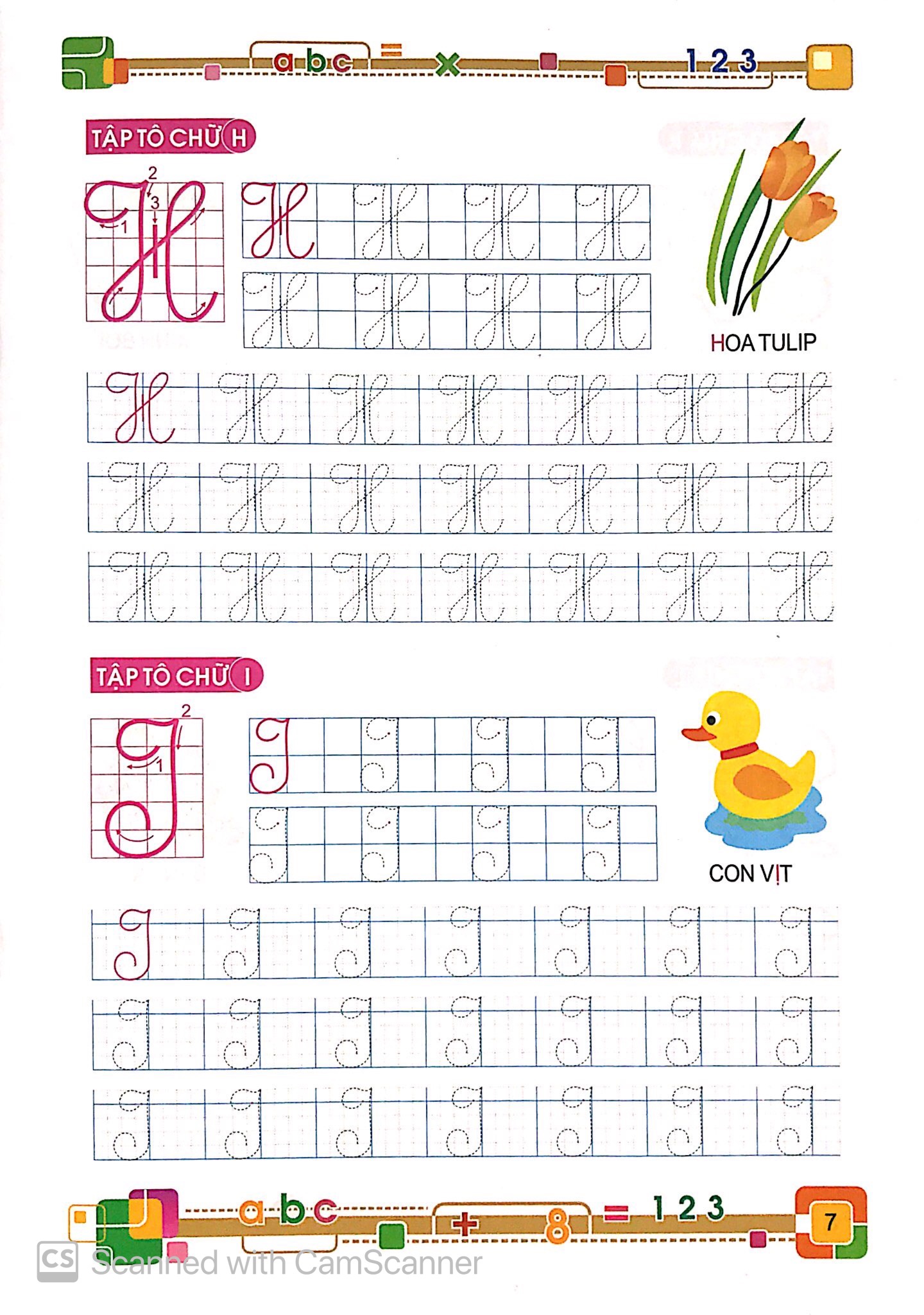 tủ sách cho bé vào lớp 1 - bé tập tô chữ viết hoa (dành cho bé 4-5 tuổi) (tái bản 2023)