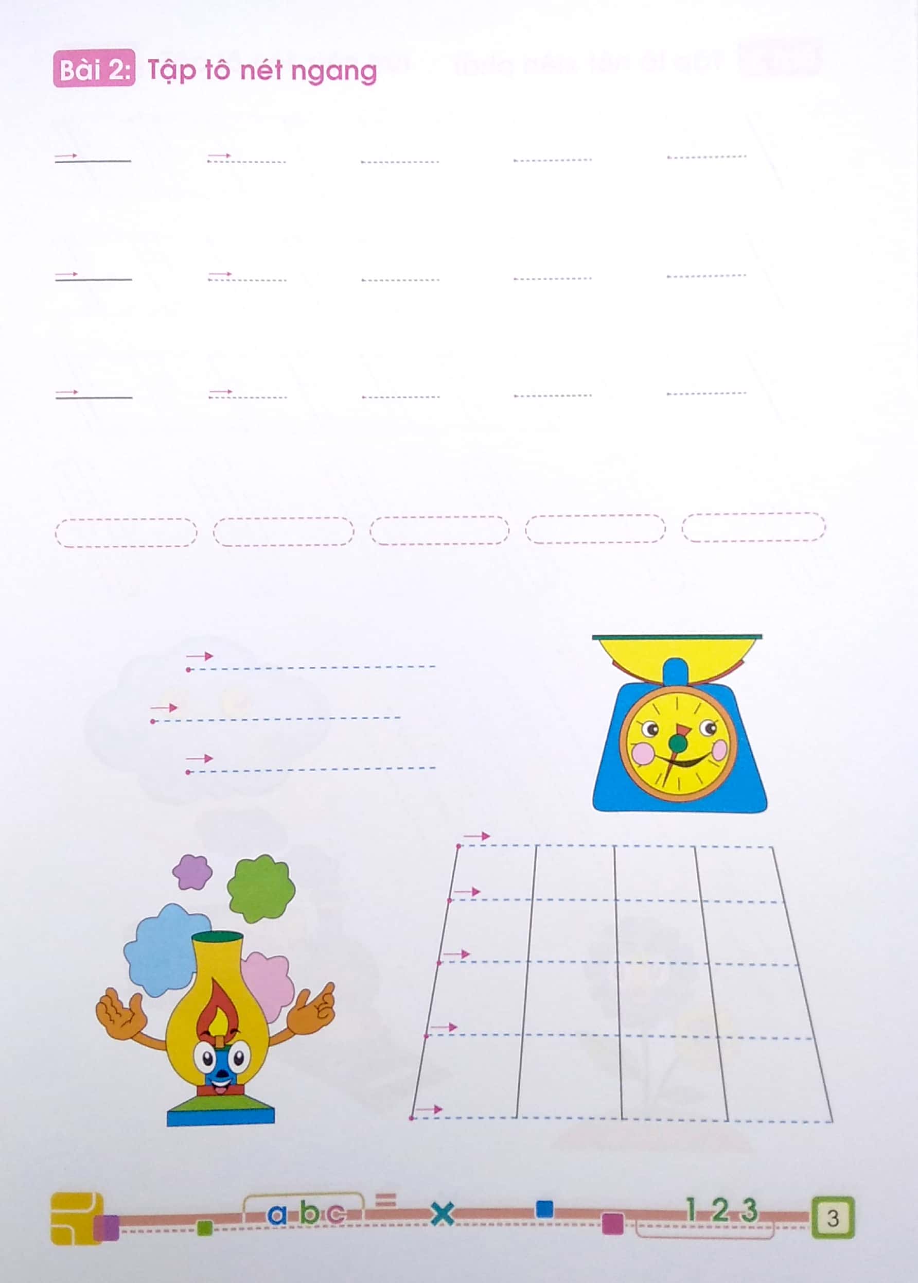 tủ sách cho bé vào lớp 1 - bé tập tô nét cơ bản - dành cho bé 4-5 tuổi (2022)