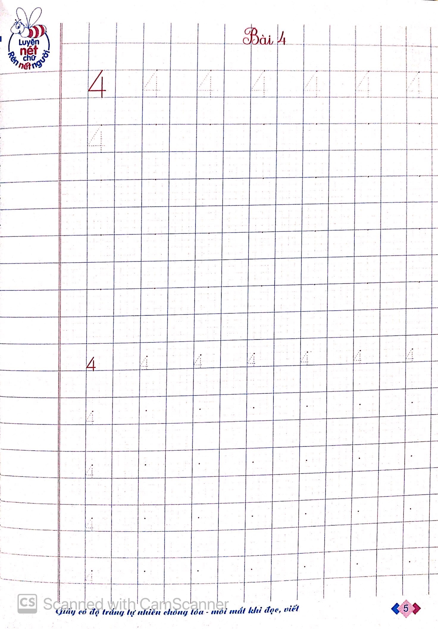 tủ sách cho bé vào lớp 1 - vở tập viết chữ số (dành cho trẻ mẫu giáo 5 - 6 tuổi) - tái bản 2020