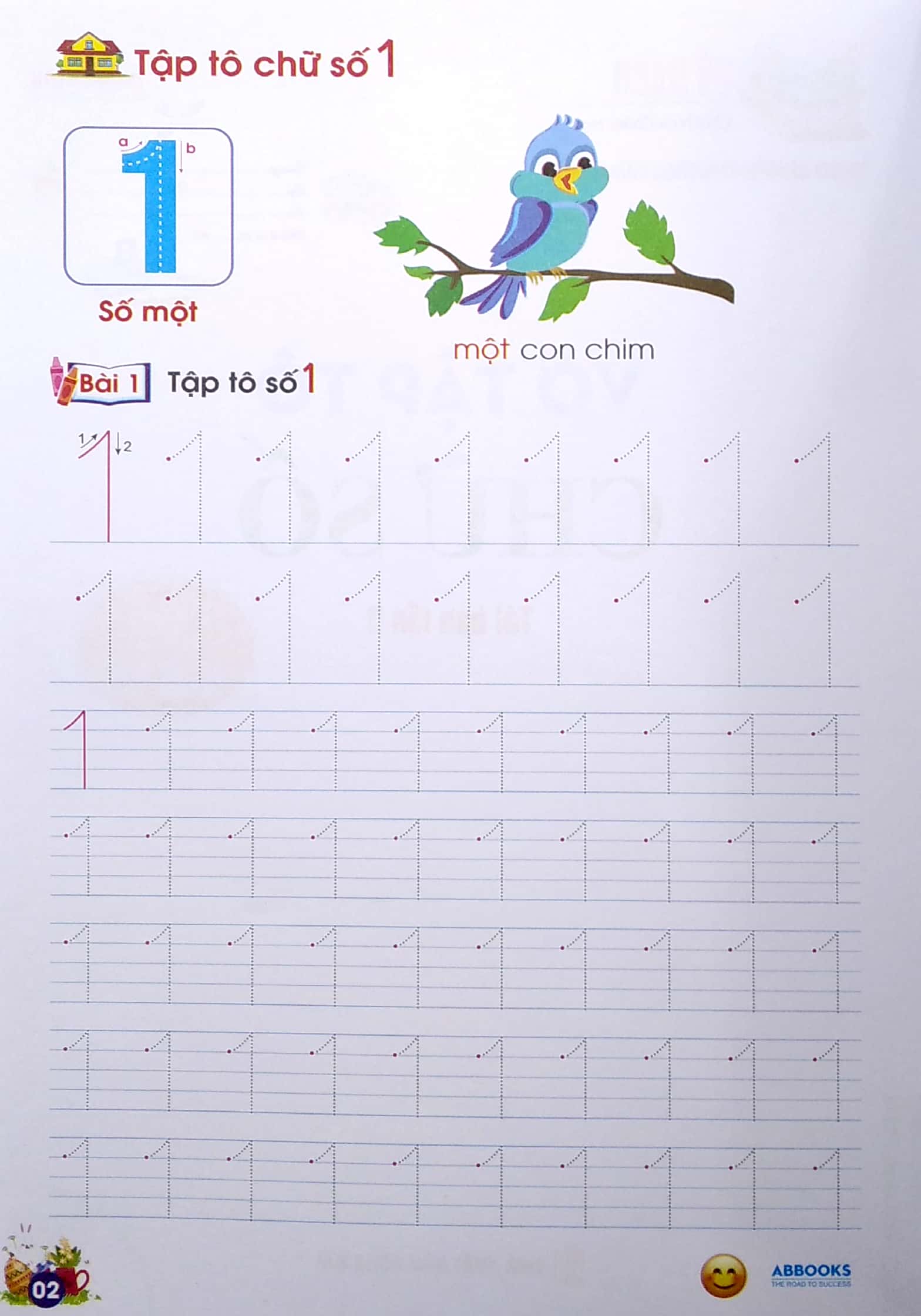 tủ sách chồi non chăm học - vở tập tô chữ số - dành cho 5-6 tuổi (theo chuẩn chương trính mới) (tái bản lần 5)