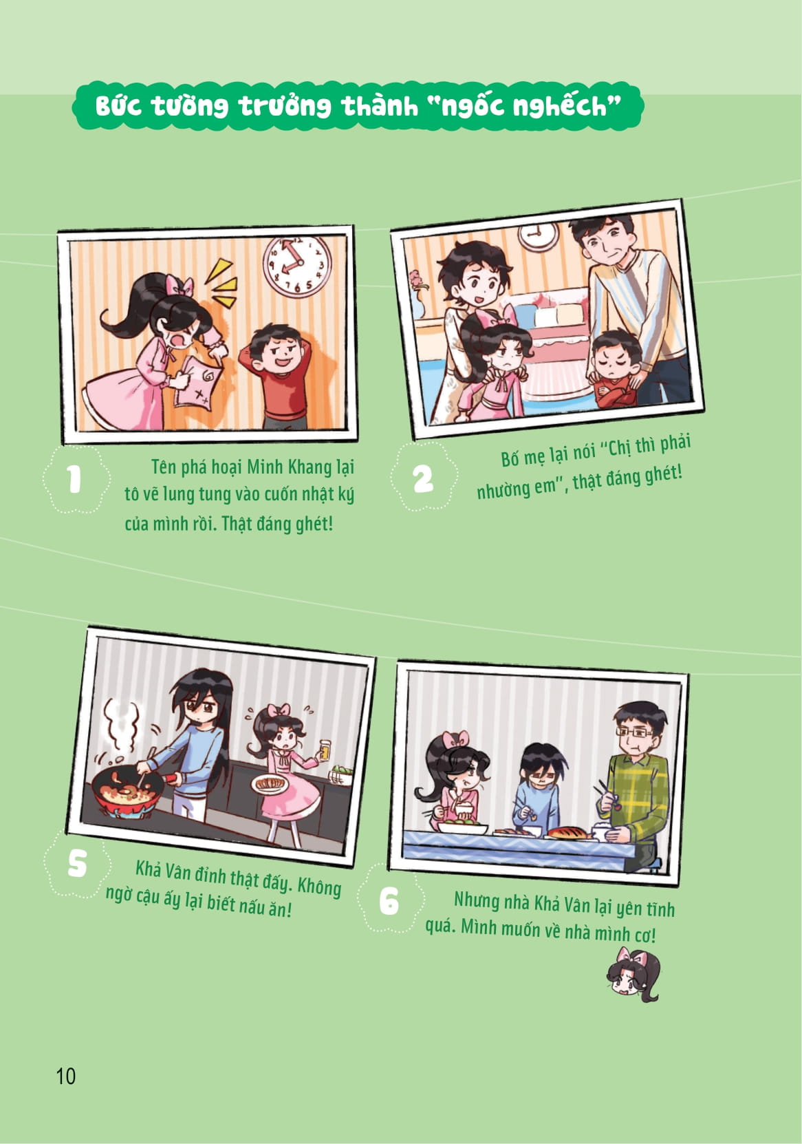 tủ sách cùng con trưởng thành - nhật ký trưởng thành - bố mẹ mình vẫn là tốt nhất