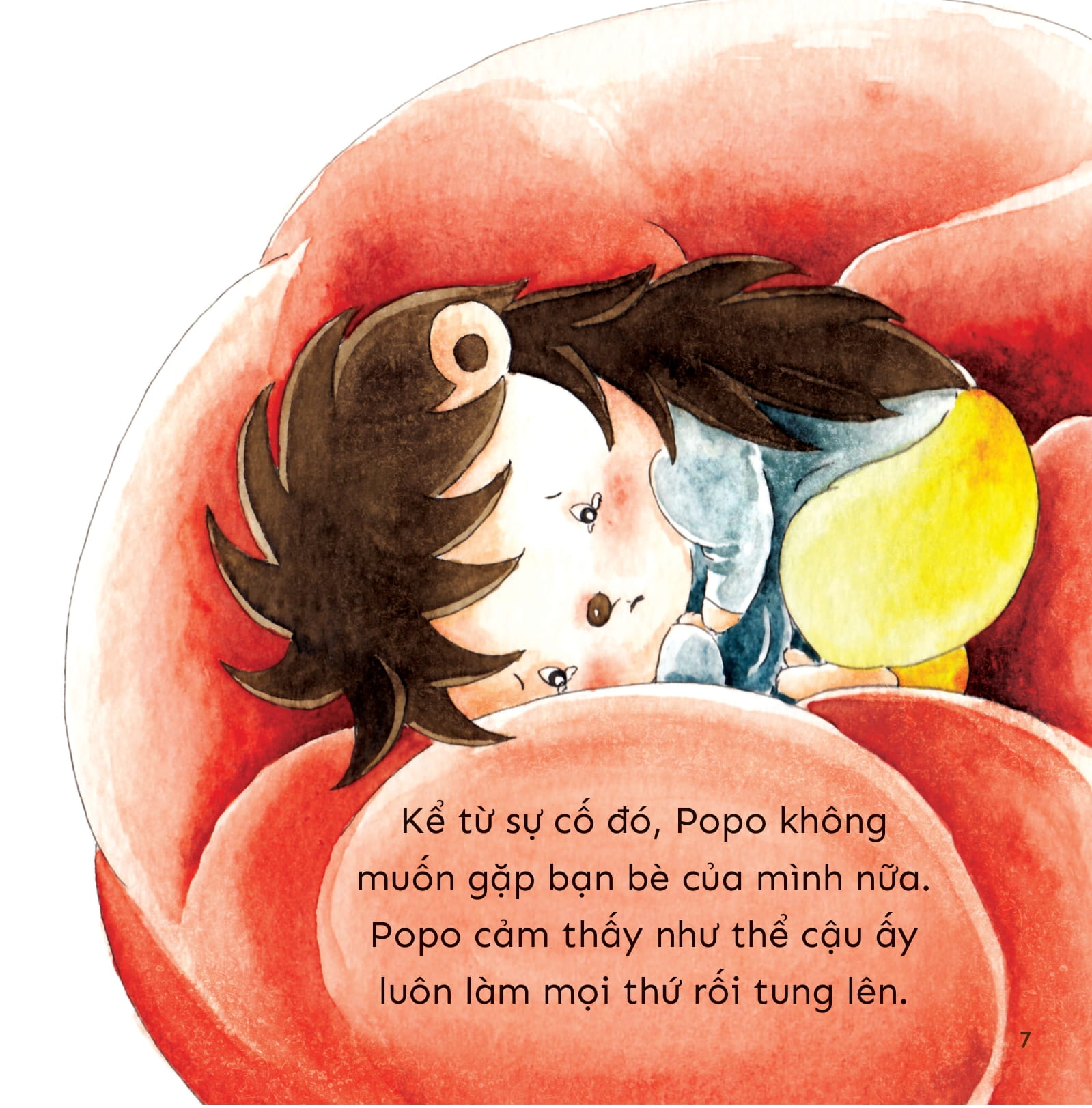 tủ sách cùng con trưởng thành - những câu chuyện giúp trẻ quản lý cảm xúc - vượt qua nỗi buồn