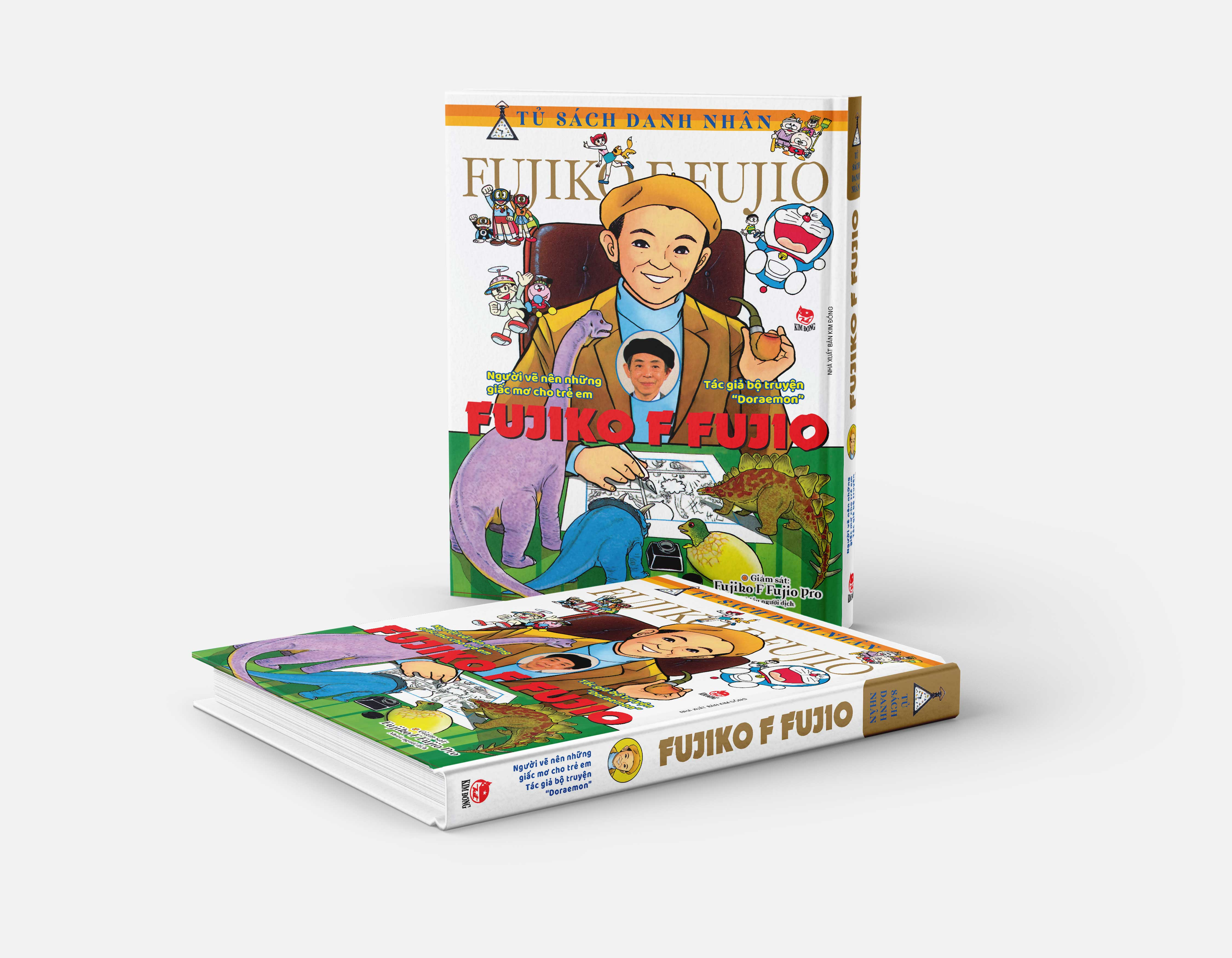 tủ sách danh nhân - fujiko f fujio - người vẽ nên những giấc mơ cho trẻ em - tác giả bộ truyện "doraemon" fujiko f fujio - bìa cứng