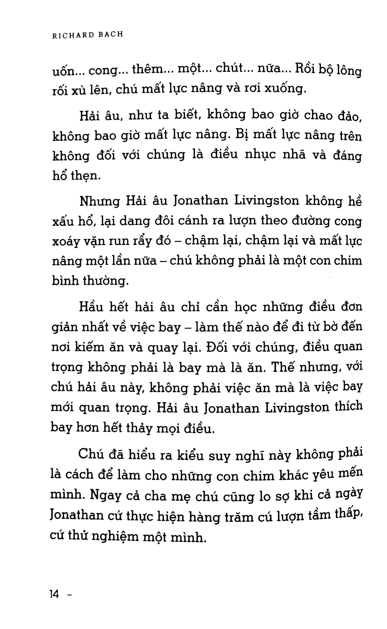 tủ sách đời người - chàng hải âu kỳ diệu