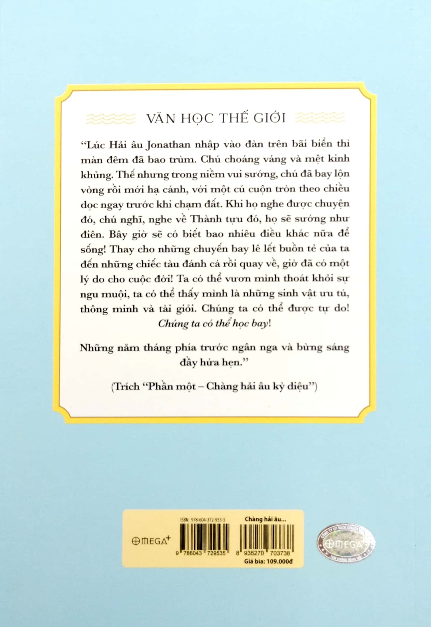 tủ sách đời người - chàng hải âu kỳ diệu