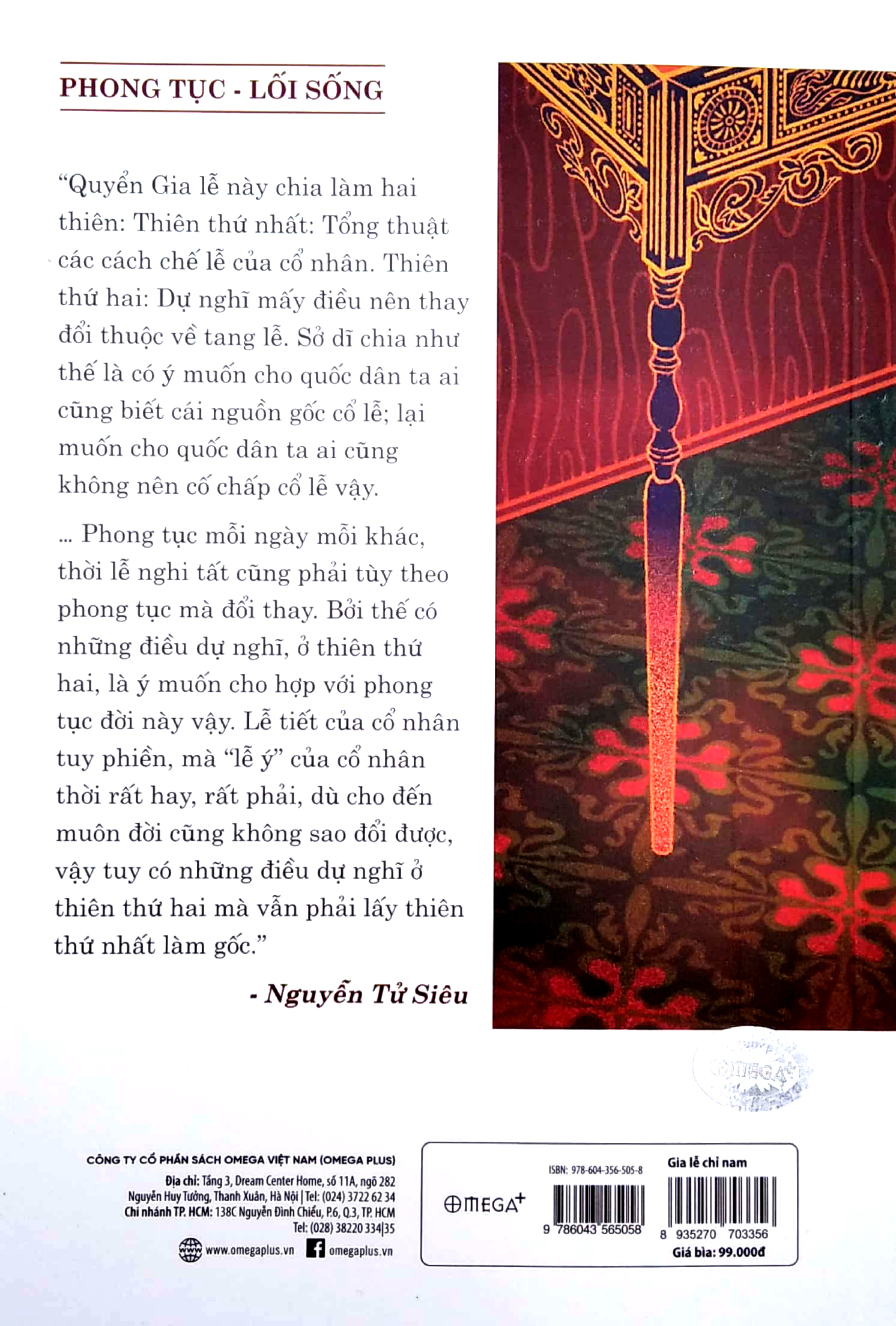 tủ sách đời người: gia lễ chỉ nam