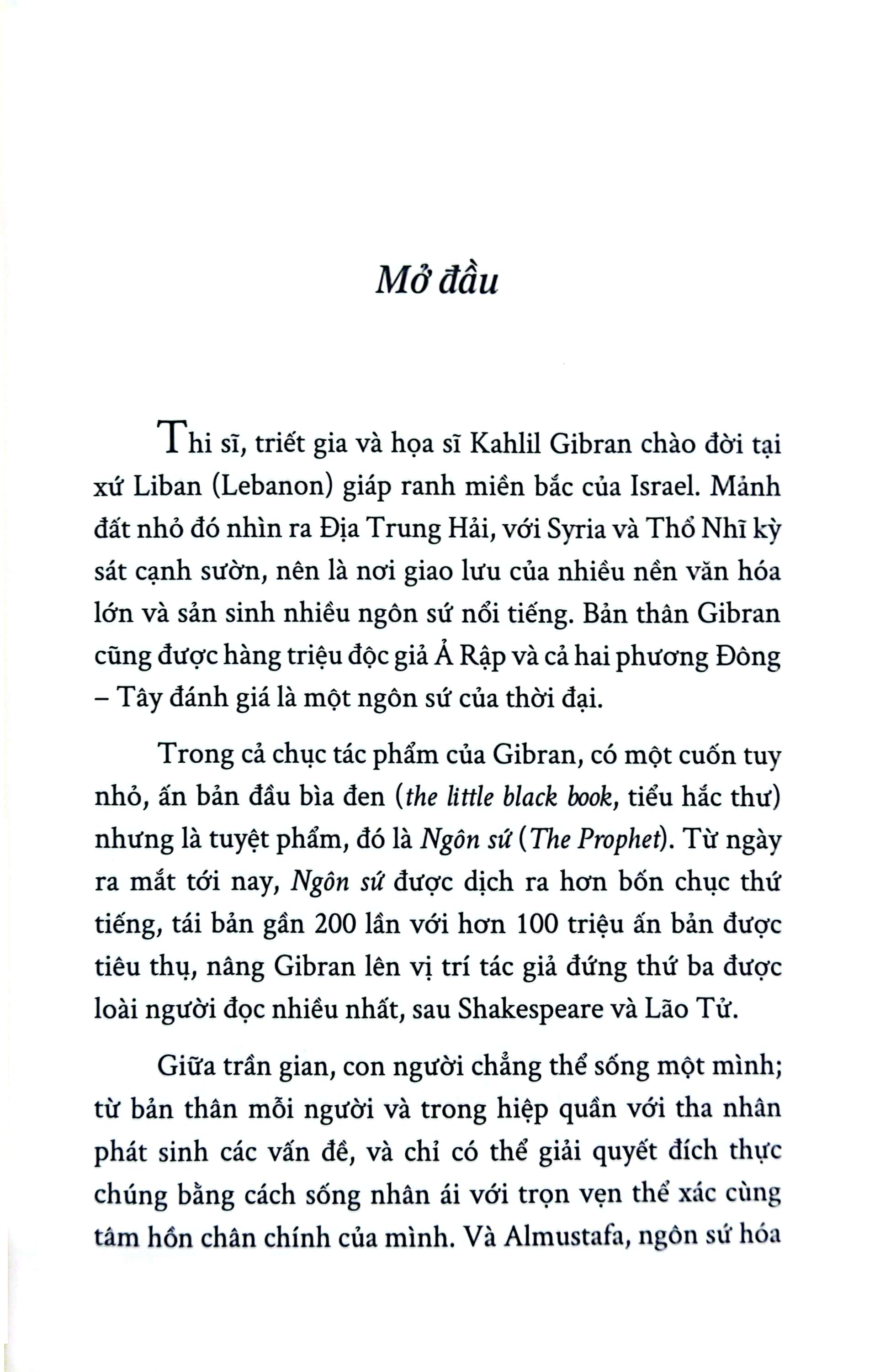 Tủ Sách Đời Người: Ngôn Sứ