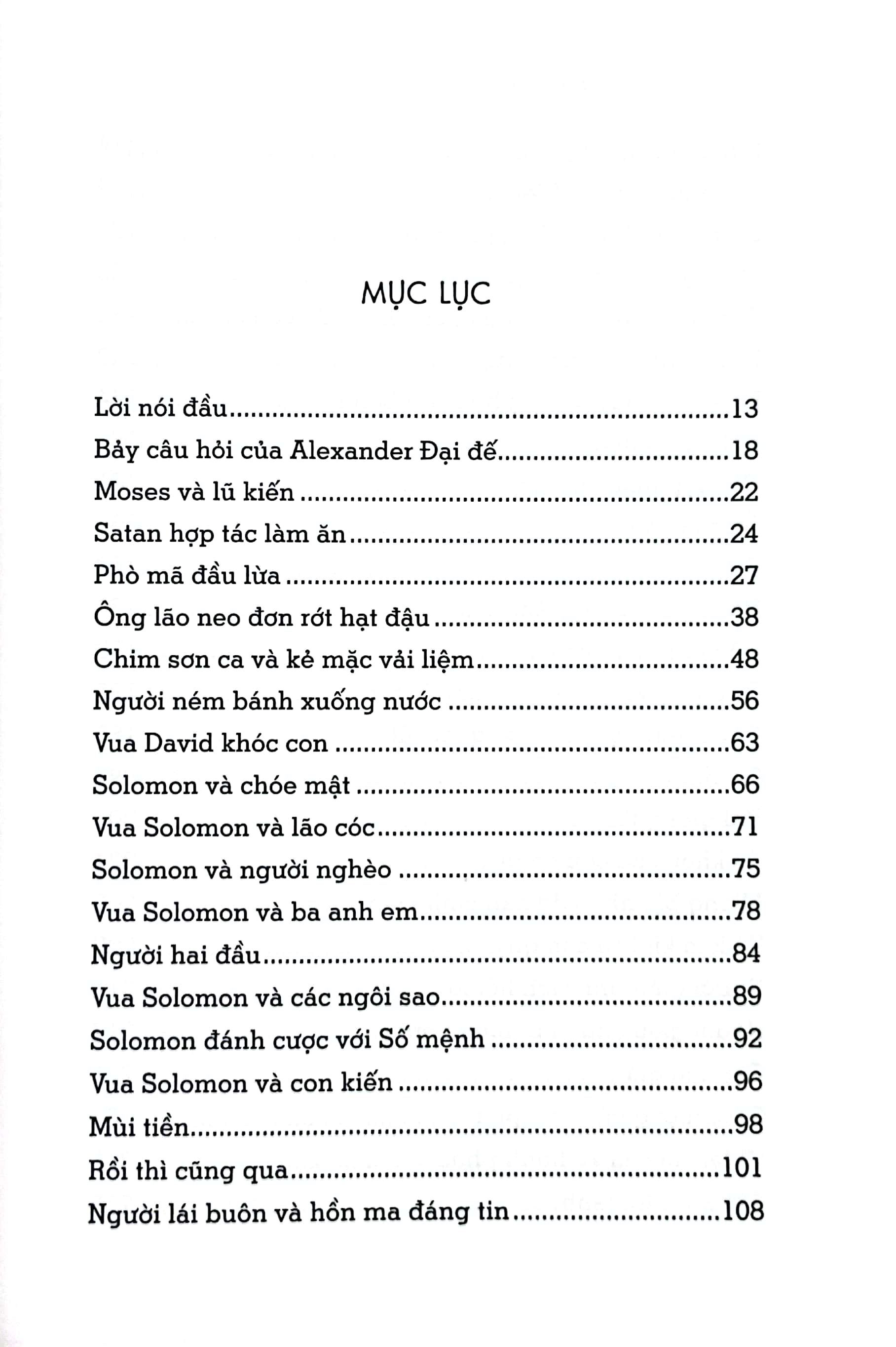 tủ sách đời người: truyện dân gian do thái