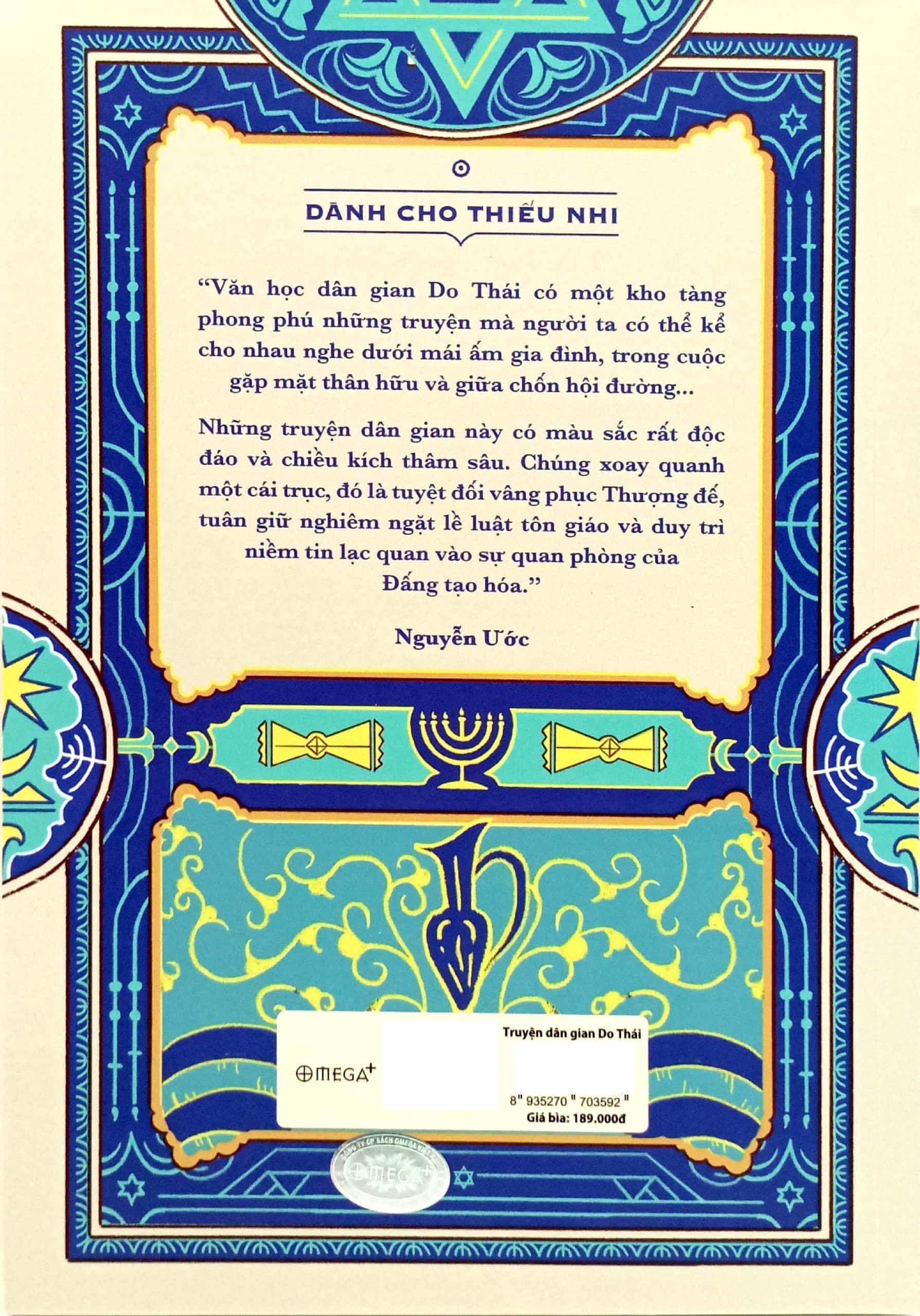 tủ sách đời người: truyện dân gian do thái