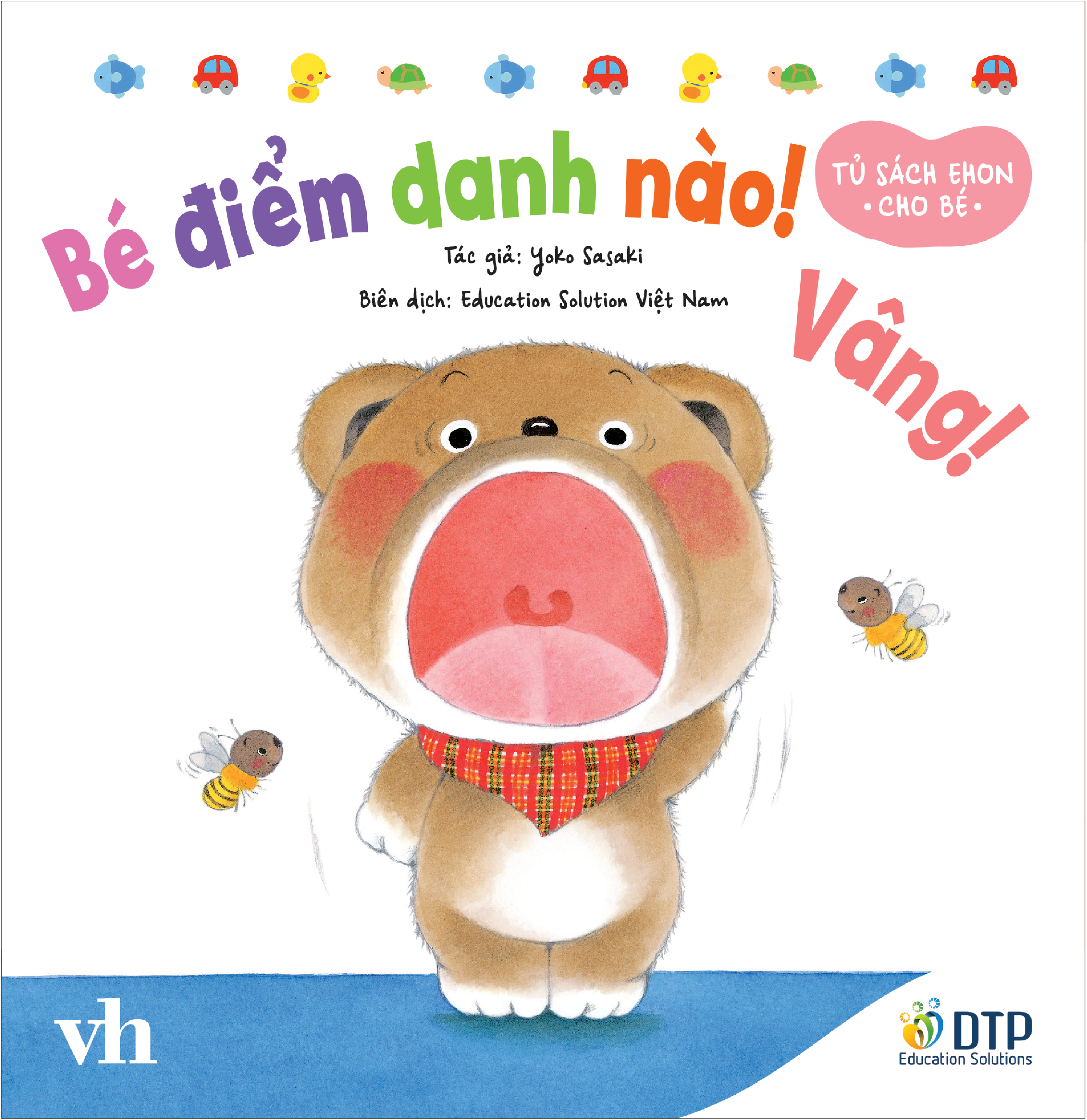tủ sách ehon cho bé - bé điểm danh nào! vâng! - bìa cứng