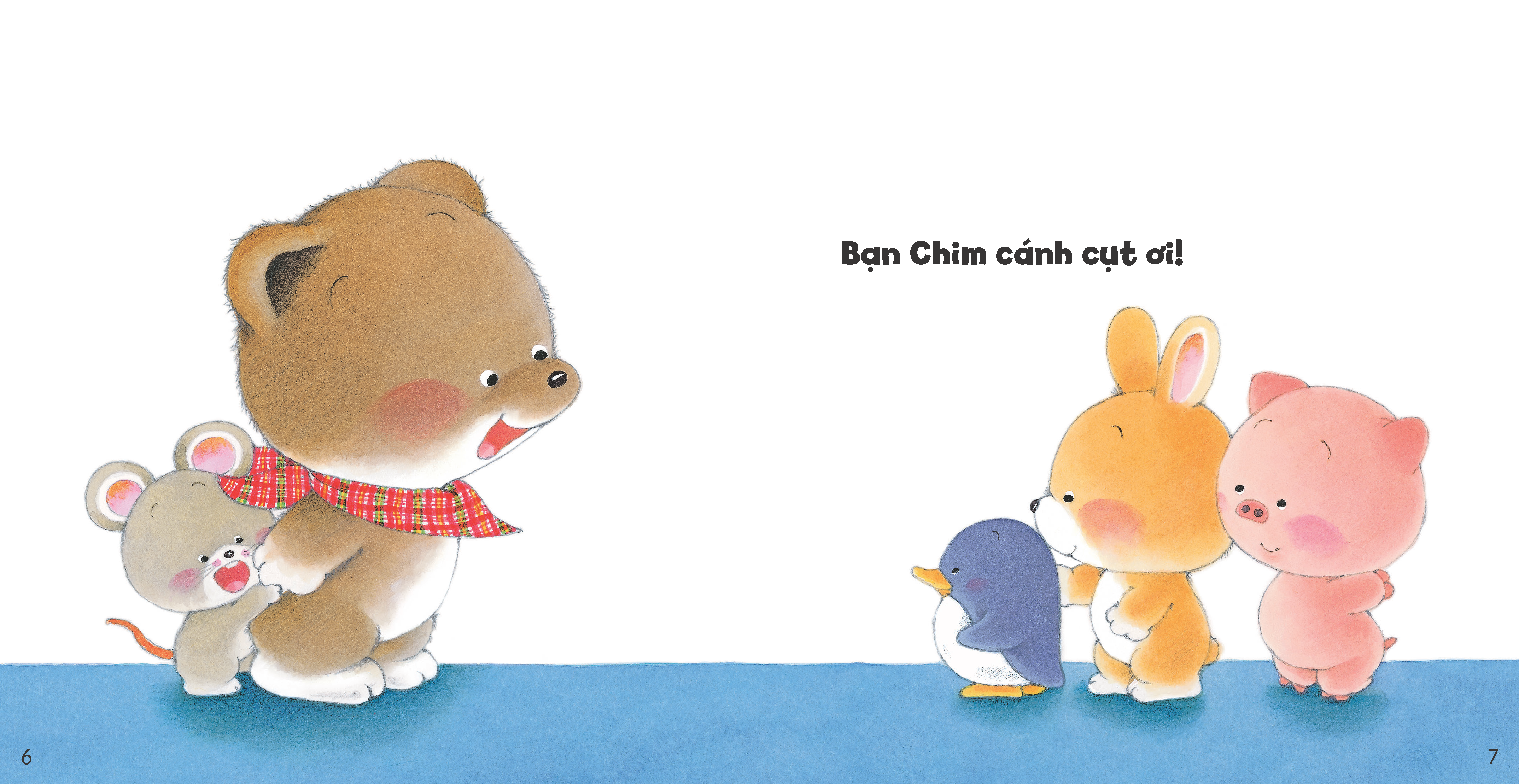 tủ sách ehon cho bé - bé điểm danh nào! vâng! - bìa cứng