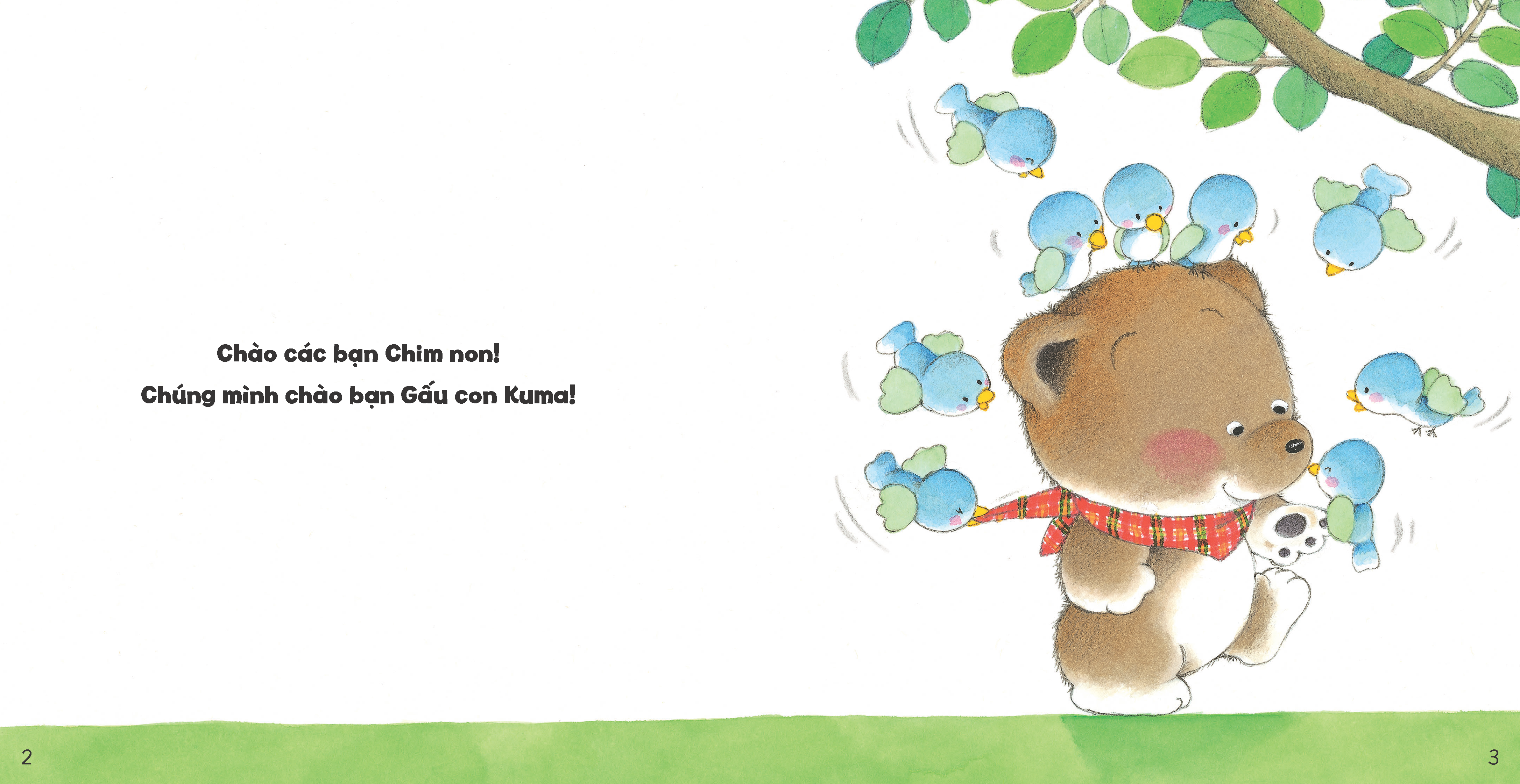 tủ sách ehon cho bé - chào bạn nhé! - bìa cứng