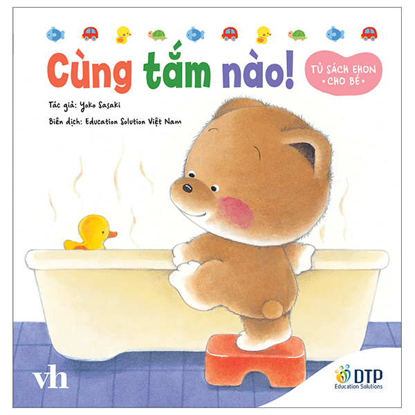tủ sách ehon cho bé - cùng tắm nào! - bìa cứng