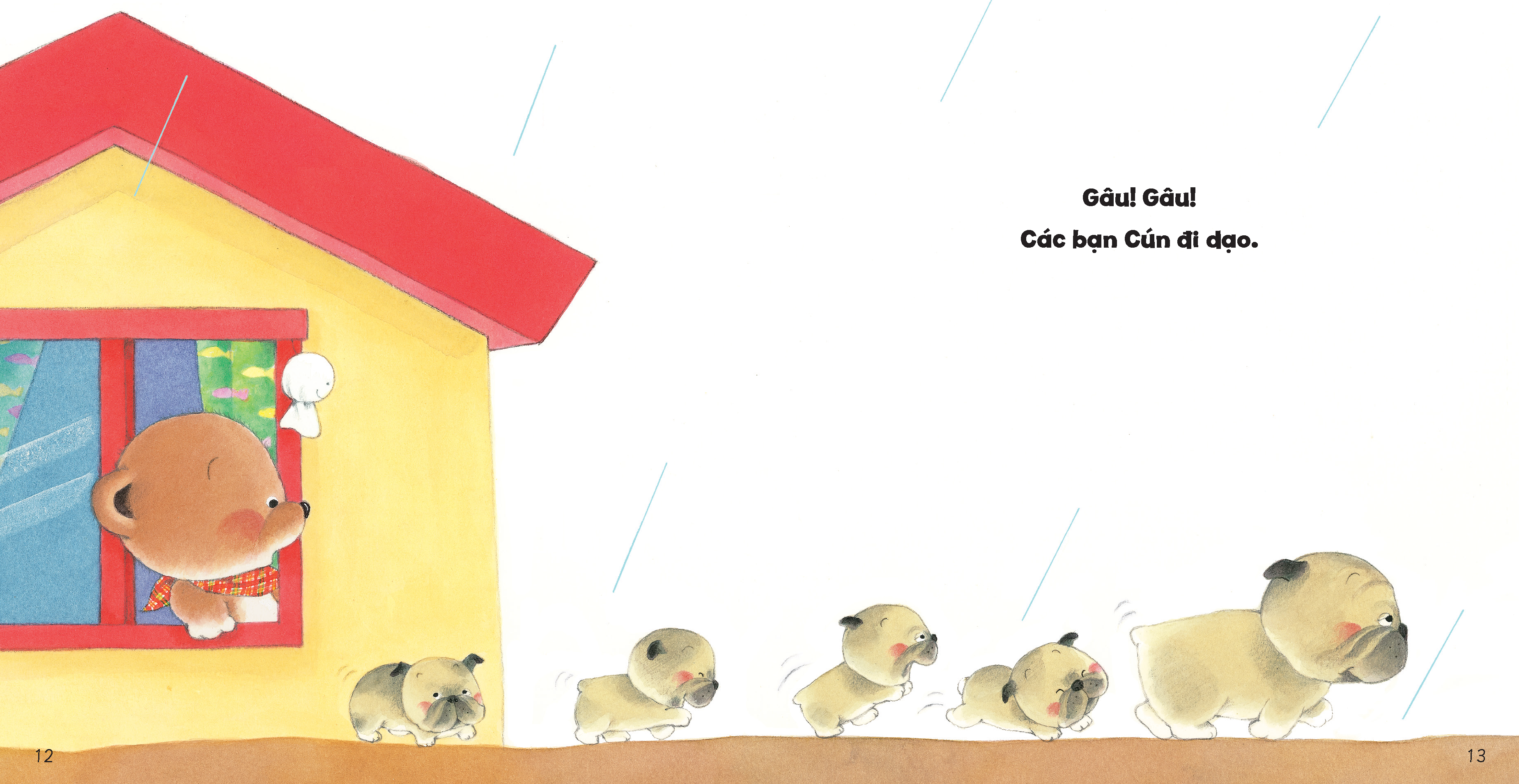 tủ sách ehon cho bé - dạo chơi​ - bìa cứng