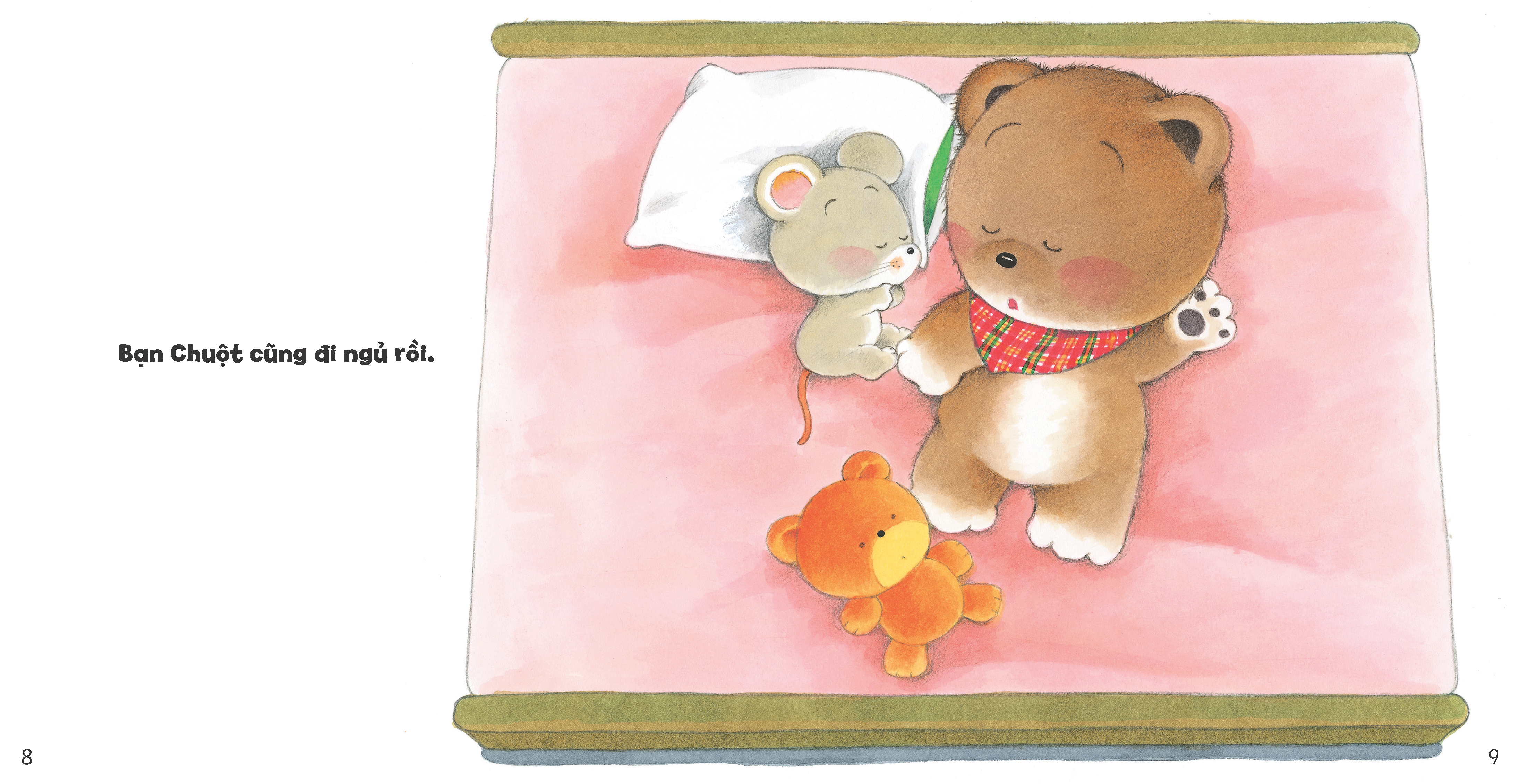 tủ sách ehon cho bé - đến giờ ngủ rồi - bìa cứng