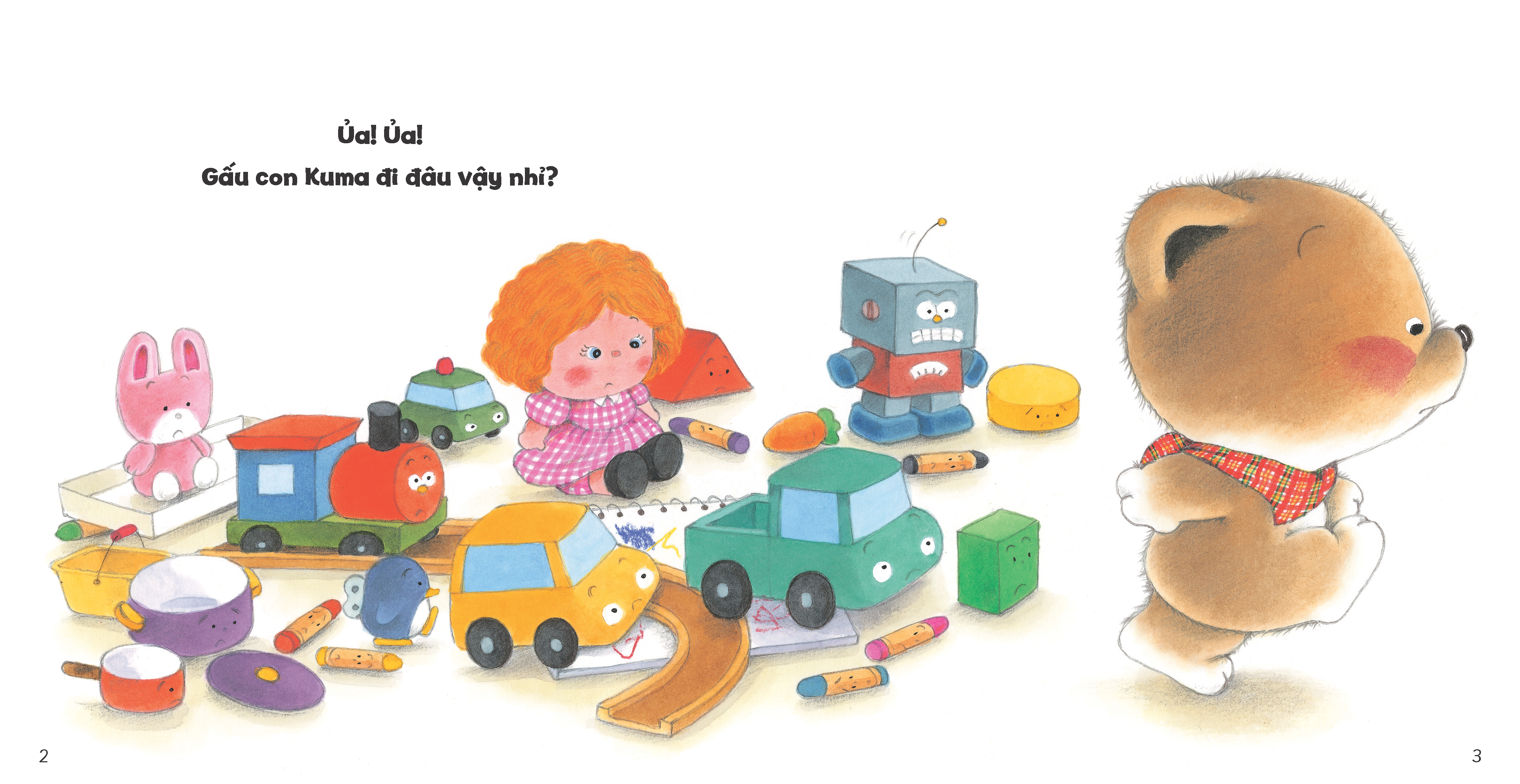 tủ sách ehon cho bé - dọn dẹp đồ chơi​ - bìa cứng