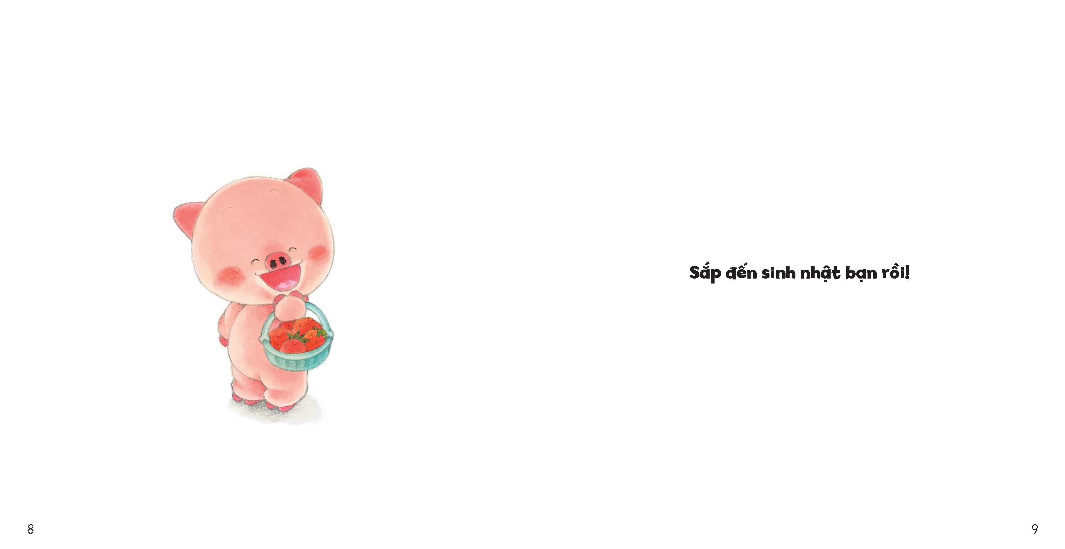 tủ sách ehon cho bé - mừng sinh nhật​ - bìa cứng