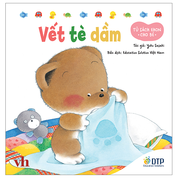 tủ sách ehon cho bé - vết tè dầm - bìa cứng