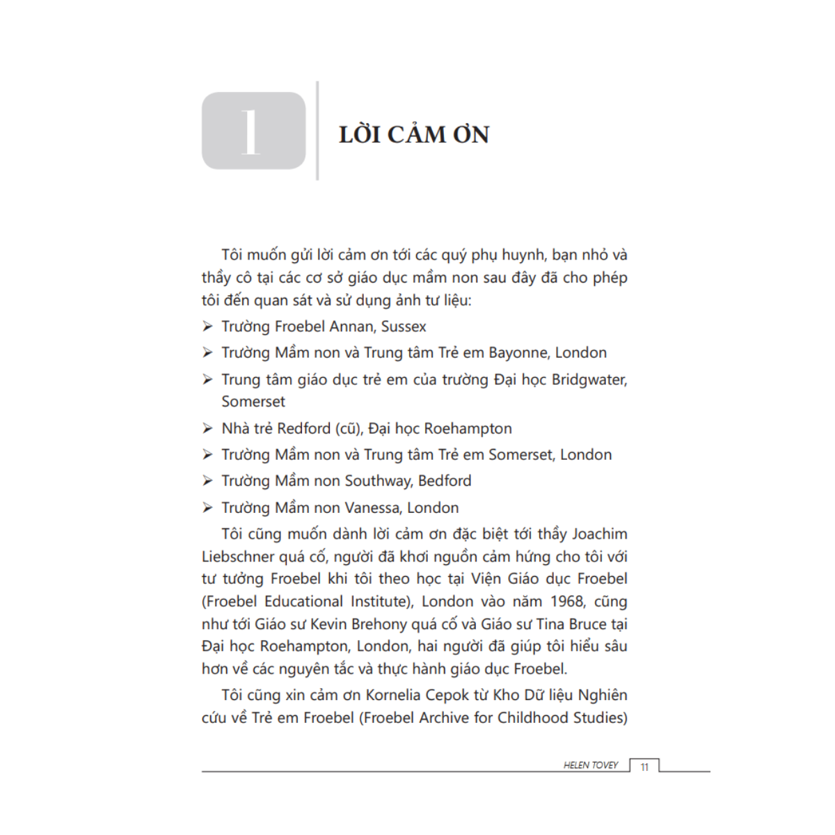 Tủ Sách Giáo Dục Mầm Non IPER - Cẩm Nang Giáo Dục Mầm Non Theo Cách Tiếp Cận Froebel