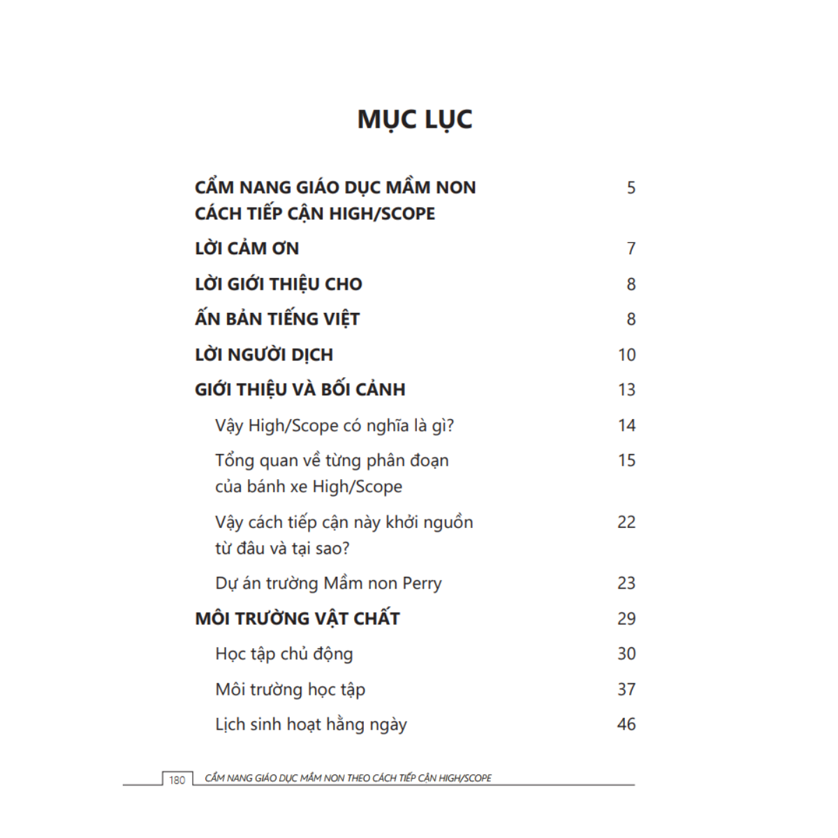 Tủ Sách Giáo Dục Mầm Non IPER - Cẩm Nang Giáo Dục Mầm Non Theo Cách Tiếp Cận High/Scope