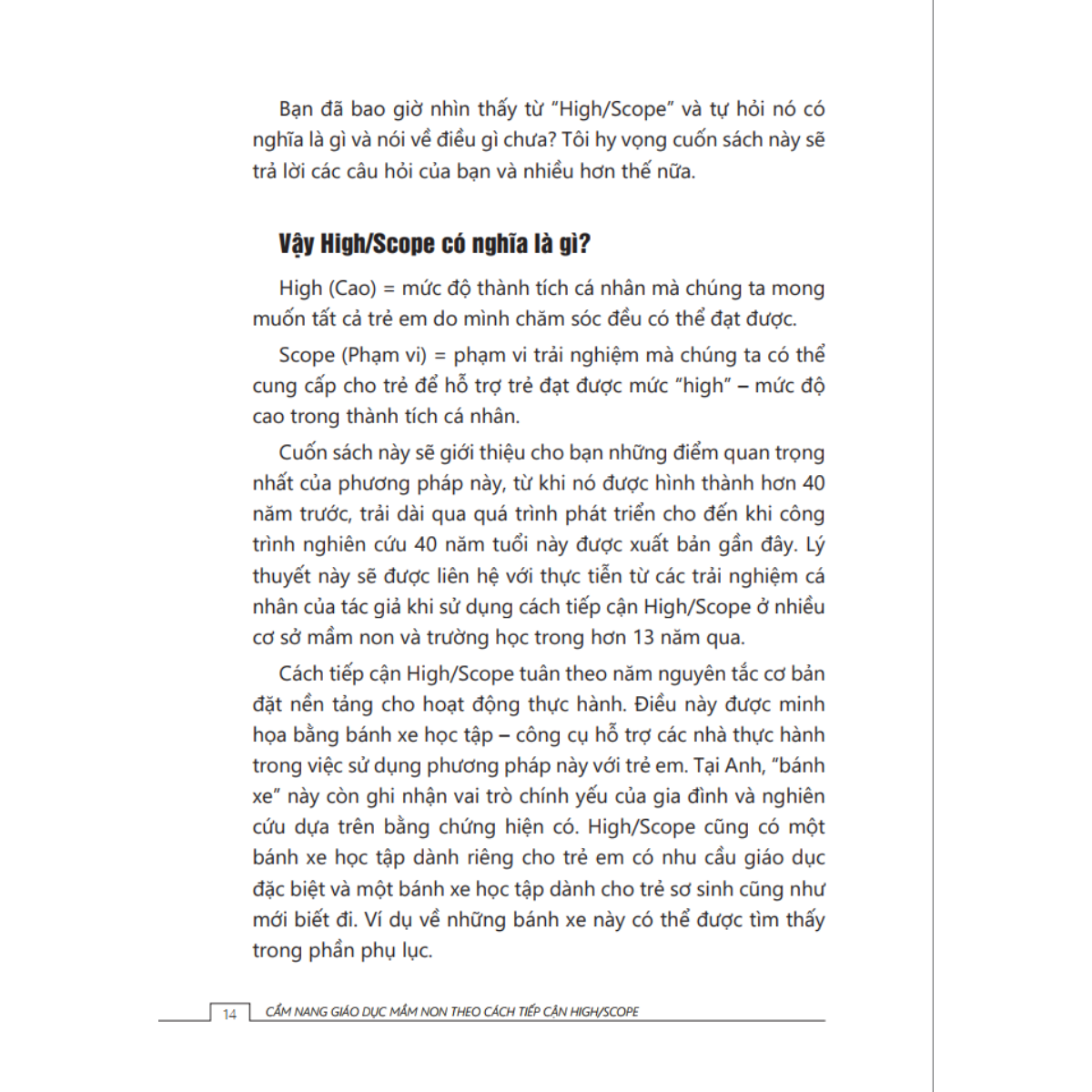 Tủ Sách Giáo Dục Mầm Non IPER - Cẩm Nang Giáo Dục Mầm Non Theo Cách Tiếp Cận High/Scope