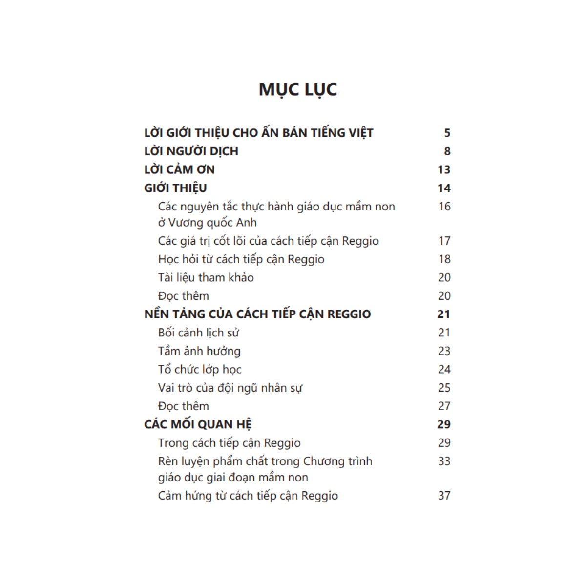 Tủ Sách Giáo Dục Mầm Non IPER - Cẩm Nang Giáo Dục Mầm Non Theo Cách Tiếp Cận Reggio