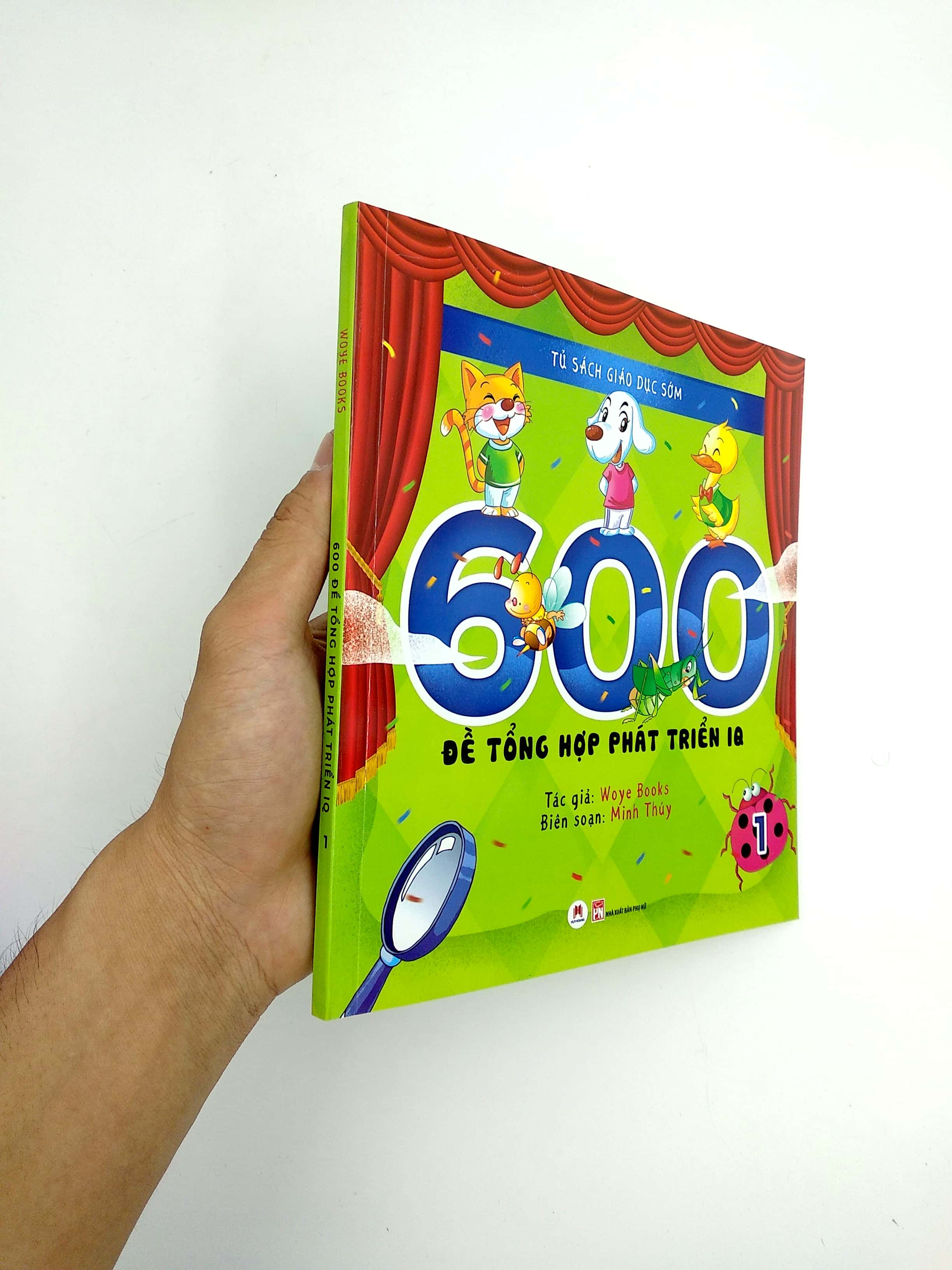 tủ sách giáo dục sớm - 600 đề tổng hợp phát triển iq -1