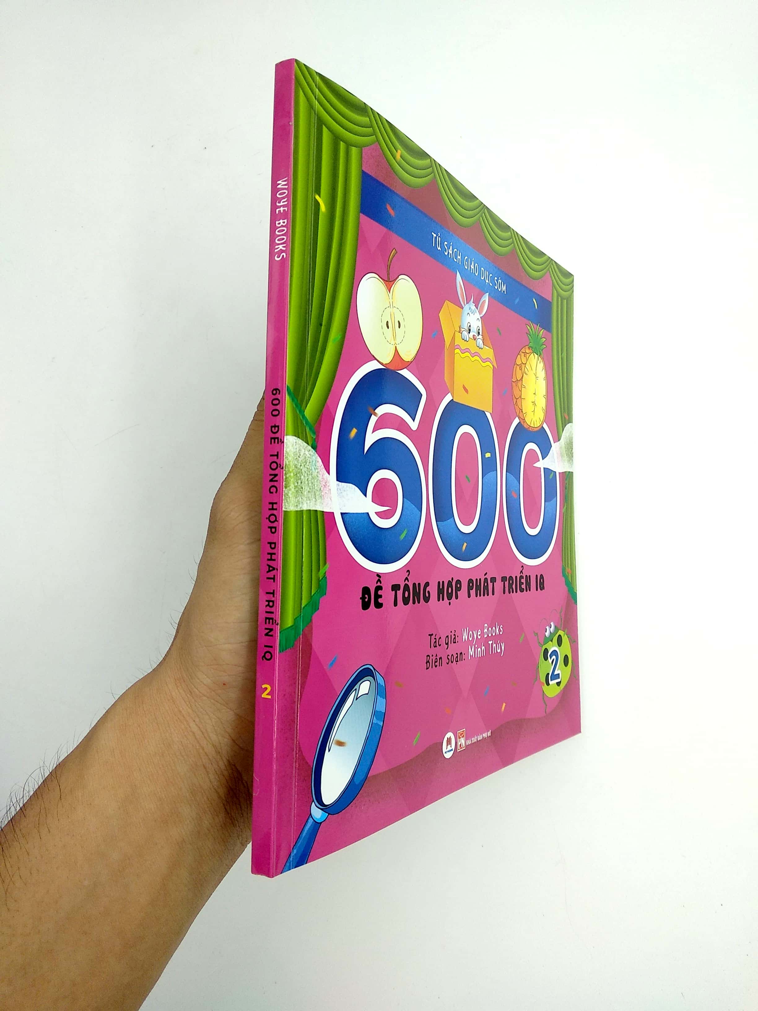 tủ sách giáo dục sớm - 600 đề tổng hợp phát triển iq -2