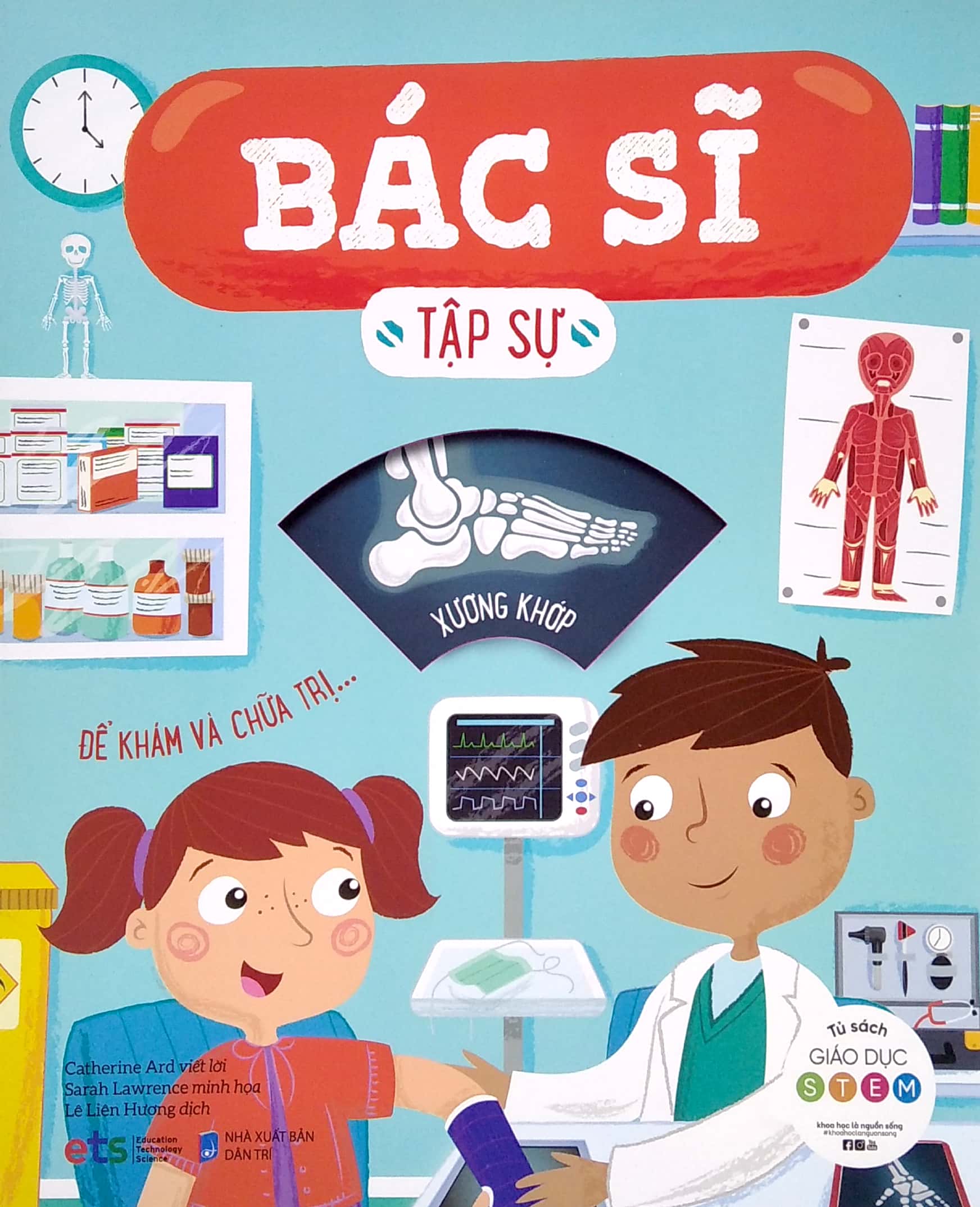 tủ sách giáo dục stem: bác sĩ tập sự