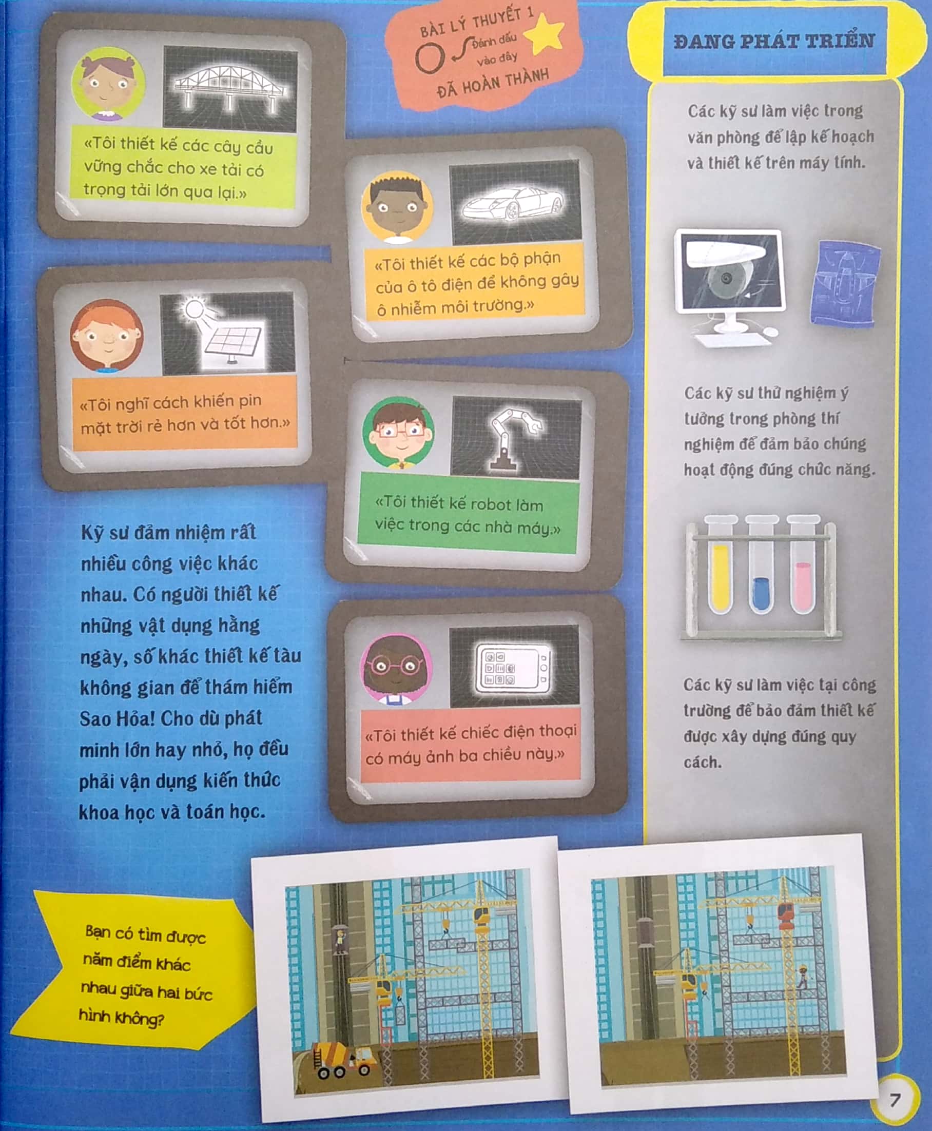 tủ sách giáo dục stem: kỹ sư tập sự